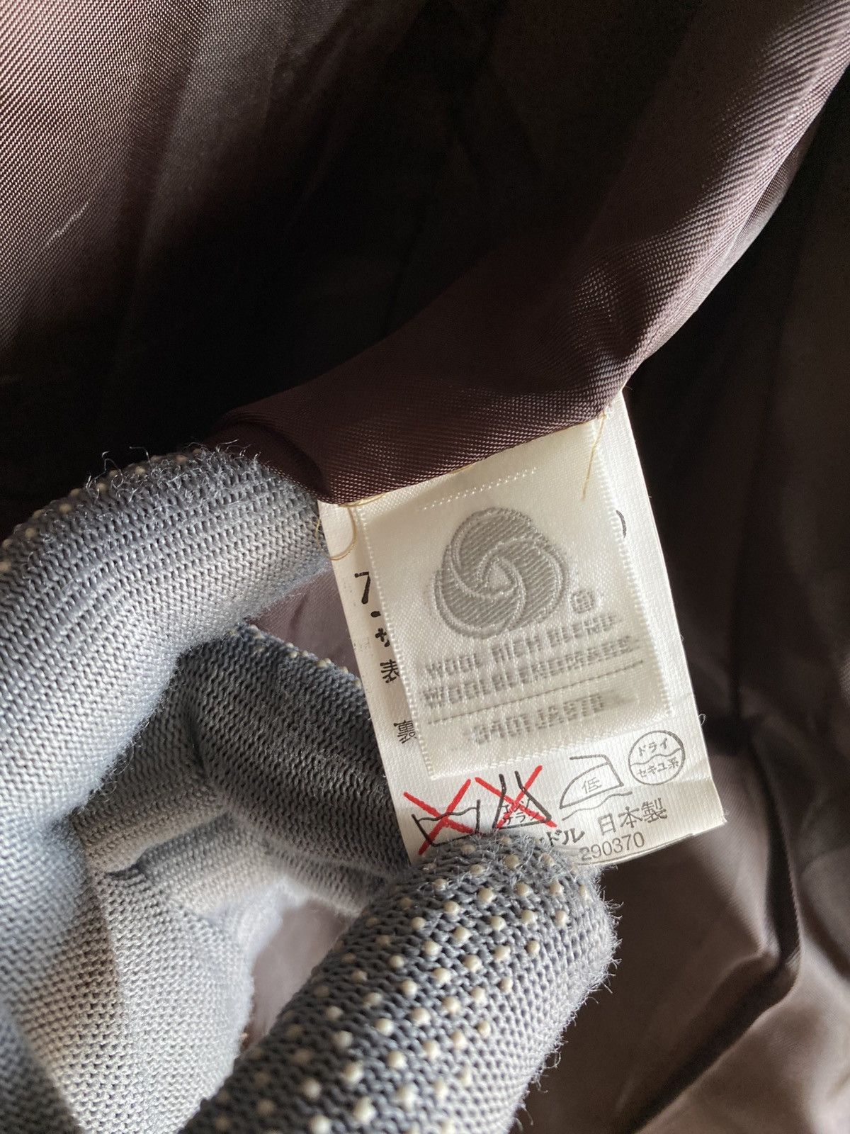 Japanese Brand Vintage INÉD Brown Hooded Wool Coat| Women’s Size 2 Size M / US 6-8 / IT 42-44 - 8 Thumbnail