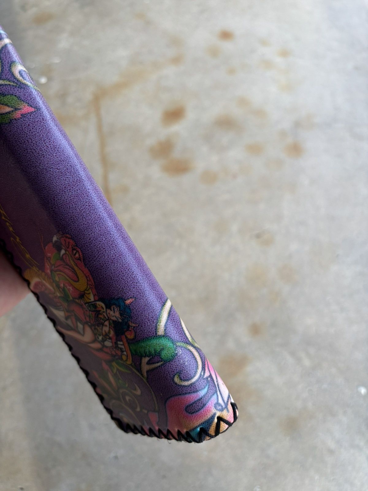 Ed Hardy Vintage Ed Hardy Tri Fold Leather Wallet Size ONE SIZE - 5 Thumbnail