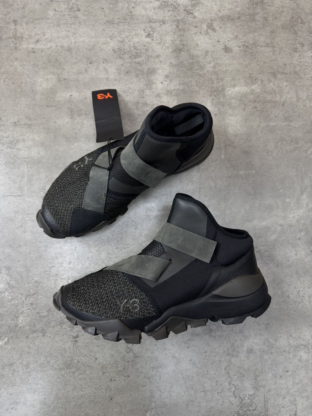 Adidas Adidas Y-3 RYO Black Olive Sneakers Size US 7.5 Size US 7.5 / EU 40-41 - 6 Thumbnail