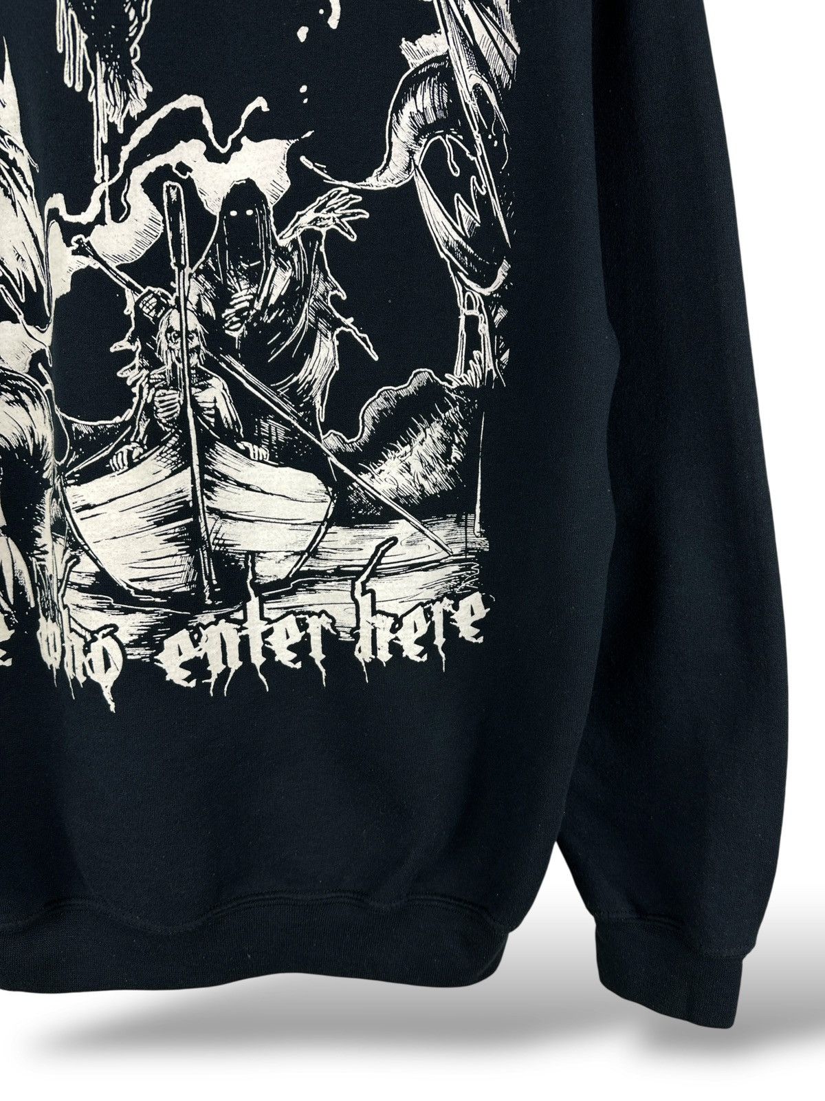Band Tees Triverse Massacre Abandon All Hope Ye Who Enter Here Hoodie Size US M / EU 48-50 / 2 - 4 Thumbnail