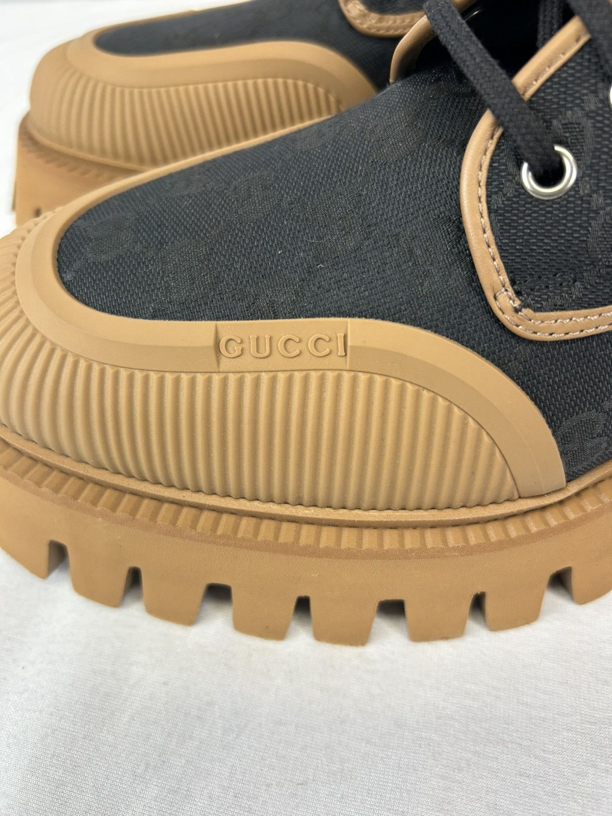 Gucci Gucci GG Canvas Boots Size US 11 / EU 44 - 2 Thumbnail