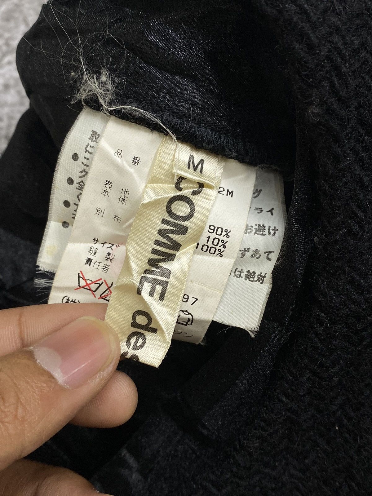 Comme des Garcons 1997 Comme des garcons wool sheer Size M / US 6-8 / IT 42-44 - 10 Thumbnail