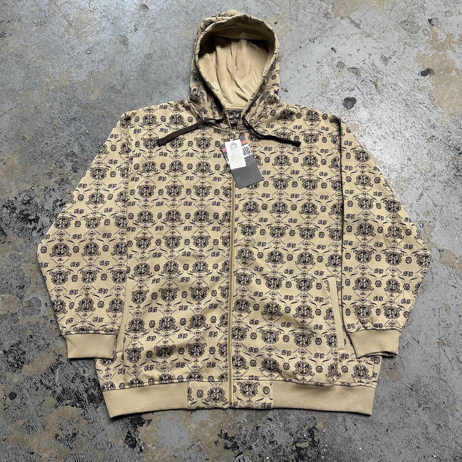 Ecko Unltd. × JNCO × Southpole NWT Vintage Y2K Southpole Motif Monogram Hoodie 3XL Size US XXL / EU 58 / 5 - 1 Thumbnail