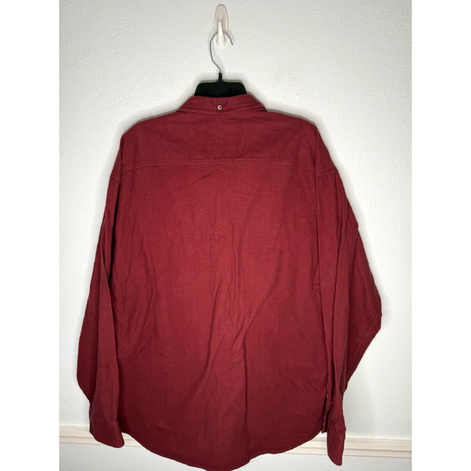 Vintage Cabela's Deerskin Soft Chamois Shirt Mens XL Heavyweight Button-Down Outdoors Red Cotton Pockets Shirts Button-Up Size US XL / EU 56 / 4 - 2 Thumbnail