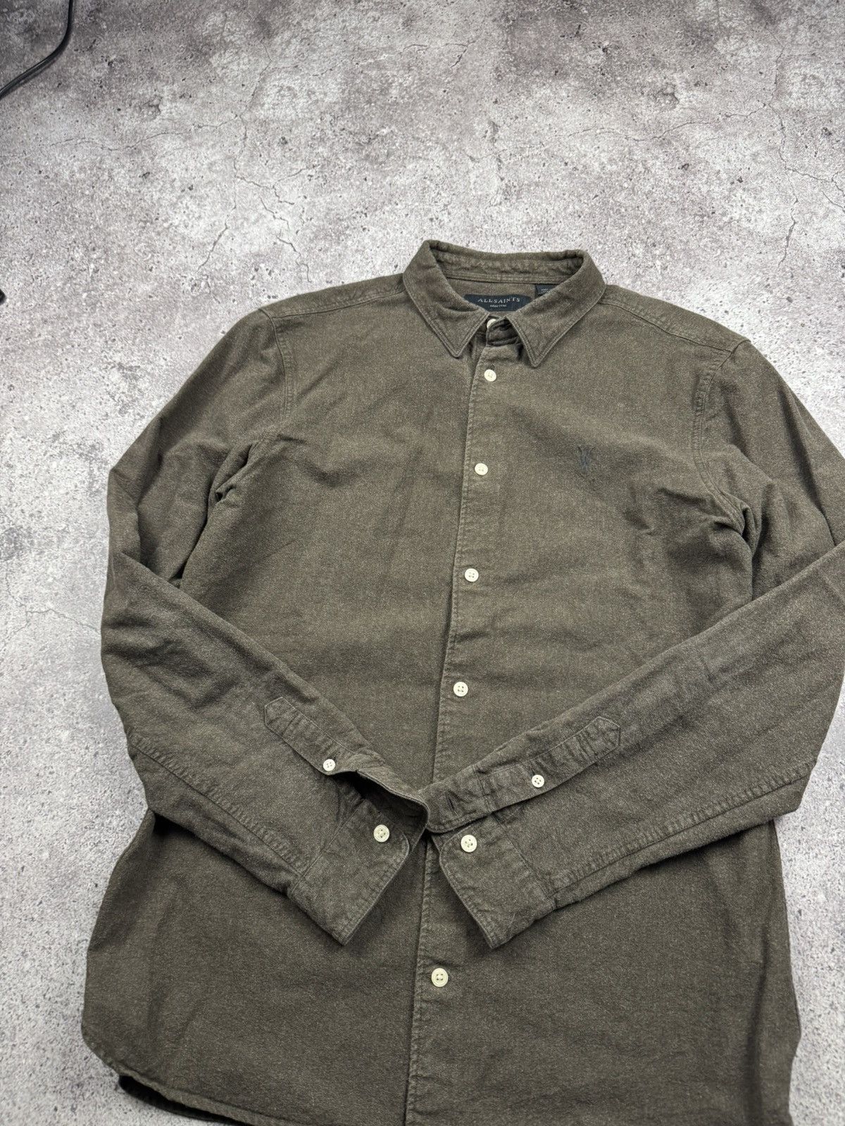 Allsaints Vintage Allsaints flannel Brown Shirt Y2K Plaid Japanesse Size US M / EU 48-50 / 2 - 5 Thumbnail
