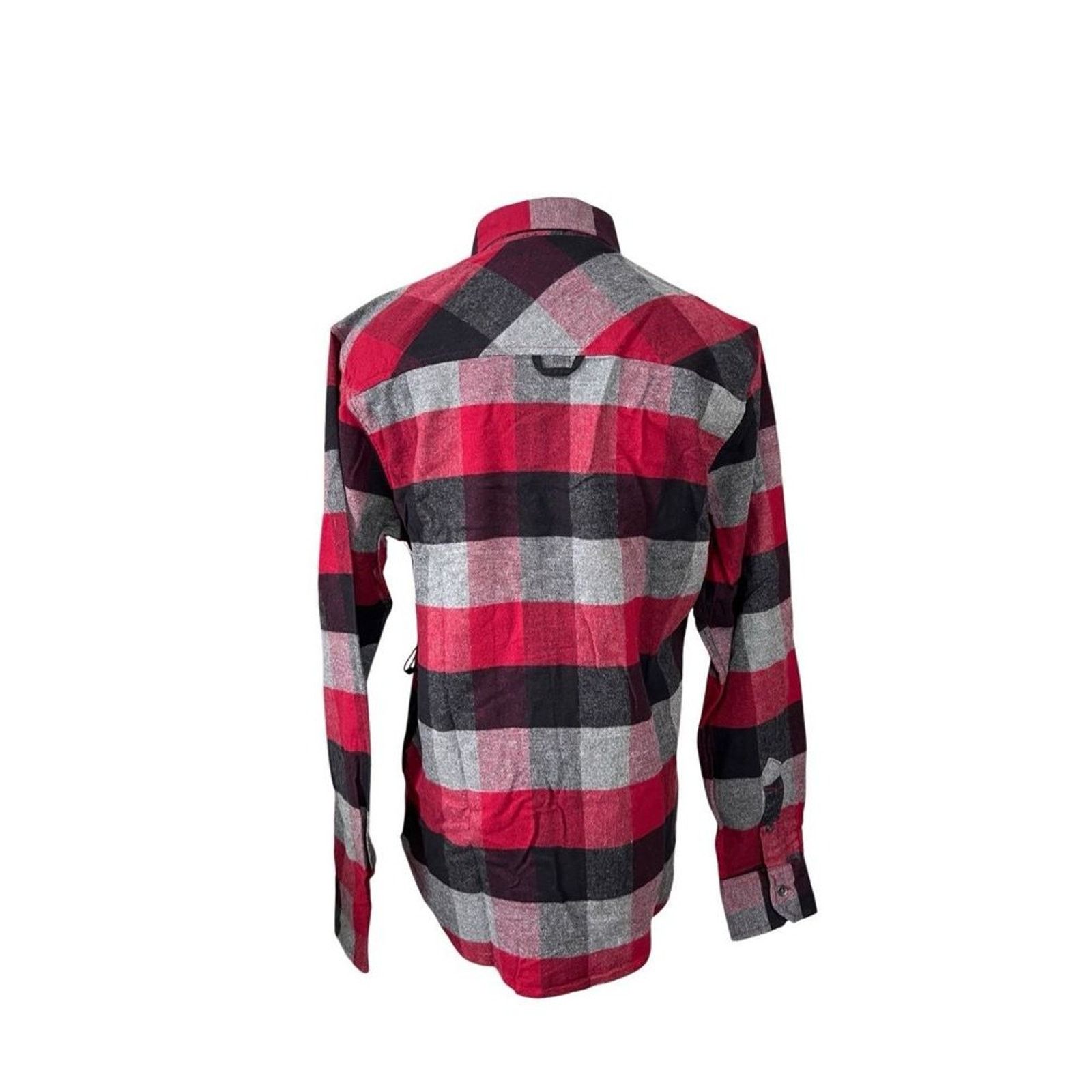 Kenneth Cole Kenneth Cole Slim Fit Stretch Red Flannel BU Shirt SMALL Size US S / EU 44-46 / 1 - 2 Thumbnail