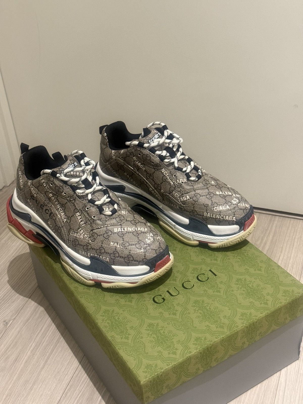Gucci x Balenciaga The Hacker Project Triple S