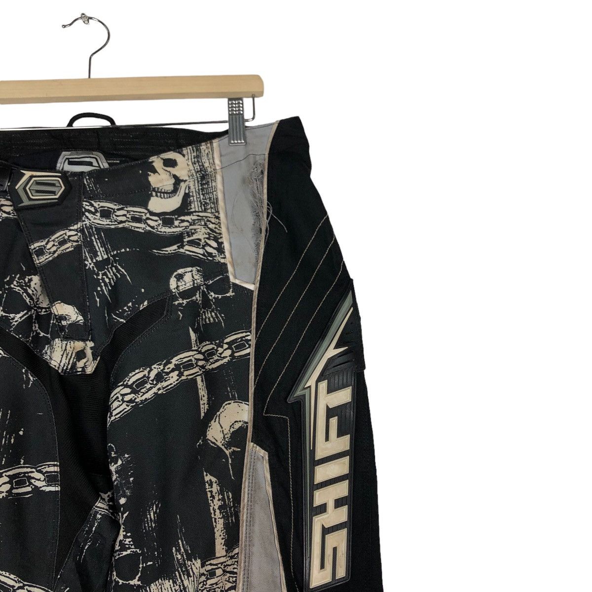 Japanese Brand 🔥Rare Black Shift Racing Motor Cross Pants Over Print Size US 36 / EU 52 - 6 Thumbnail
