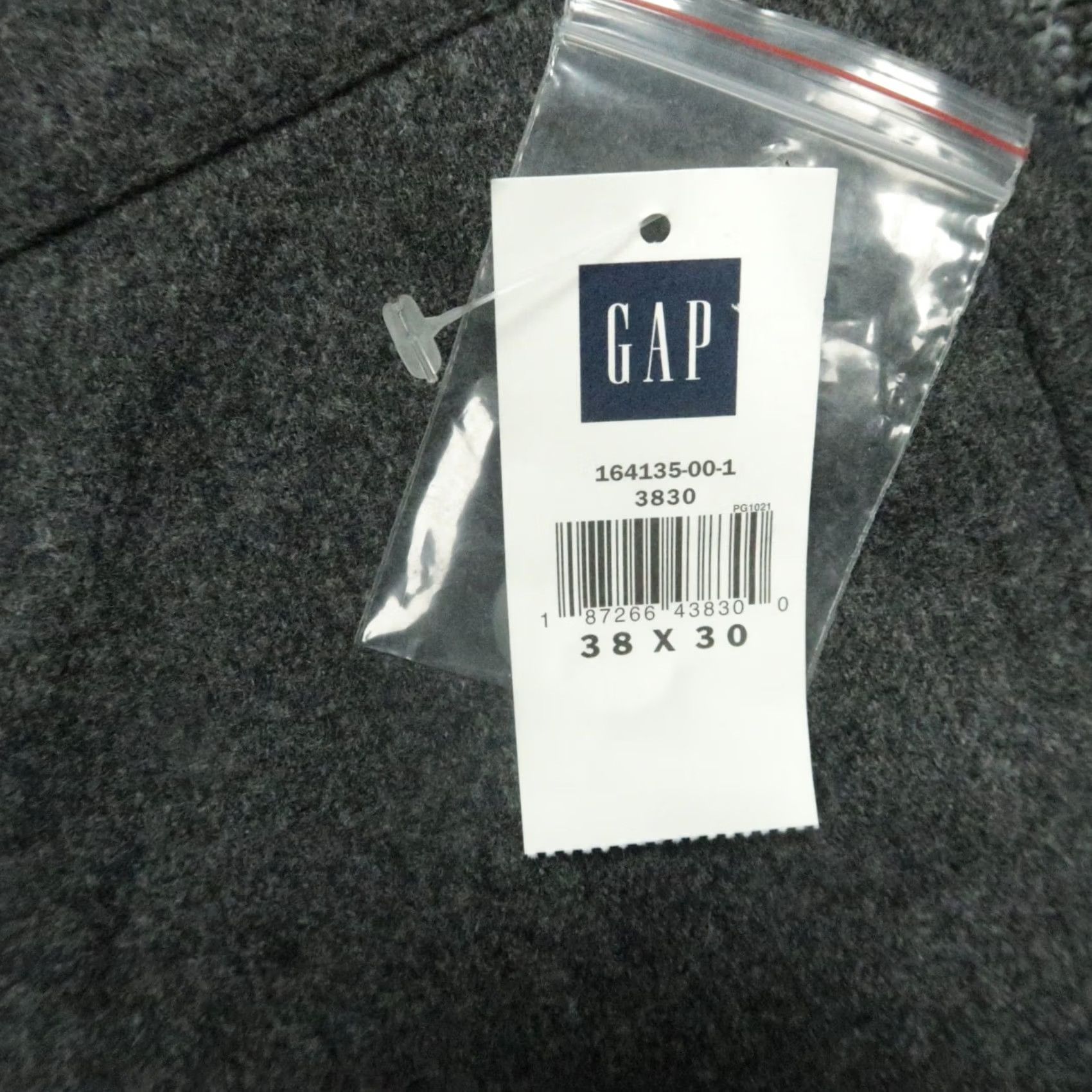 Gap GAP Pants Men 38x30 Gray Wool Classic Fit Chino Trousers Straight NWT Size US 38 / EU 54 - 5 Thumbnail