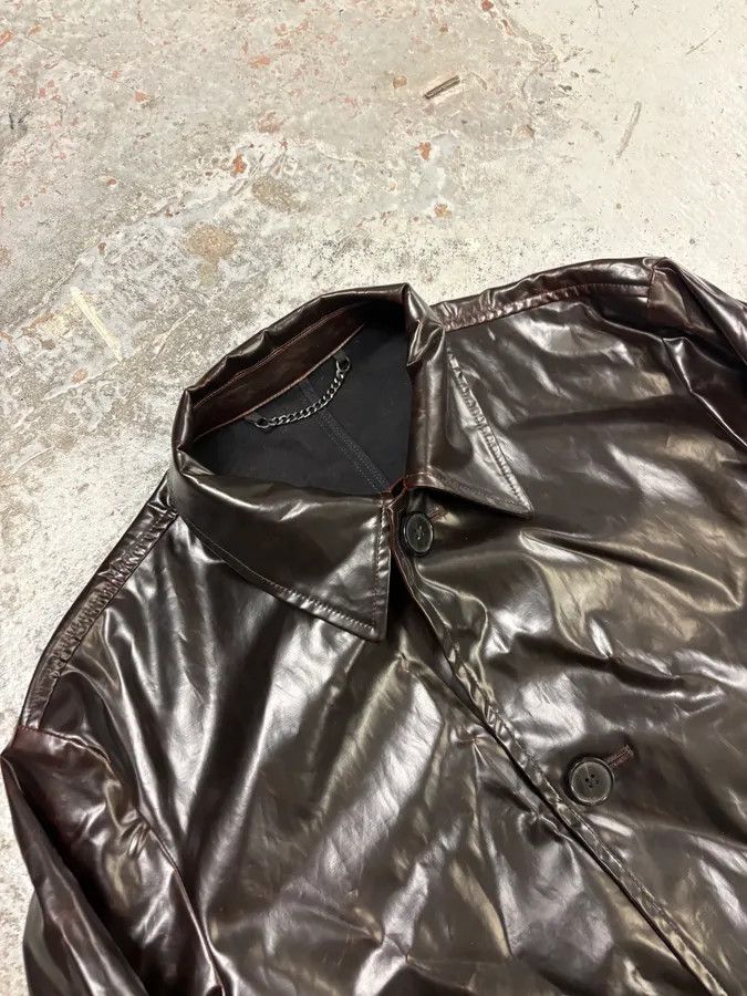 Dries Van Noten 2000s Dries van Noten Oversized Dark Brown Trenchcoat Size US M / EU 48-50 / 2 - 5 Thumbnail