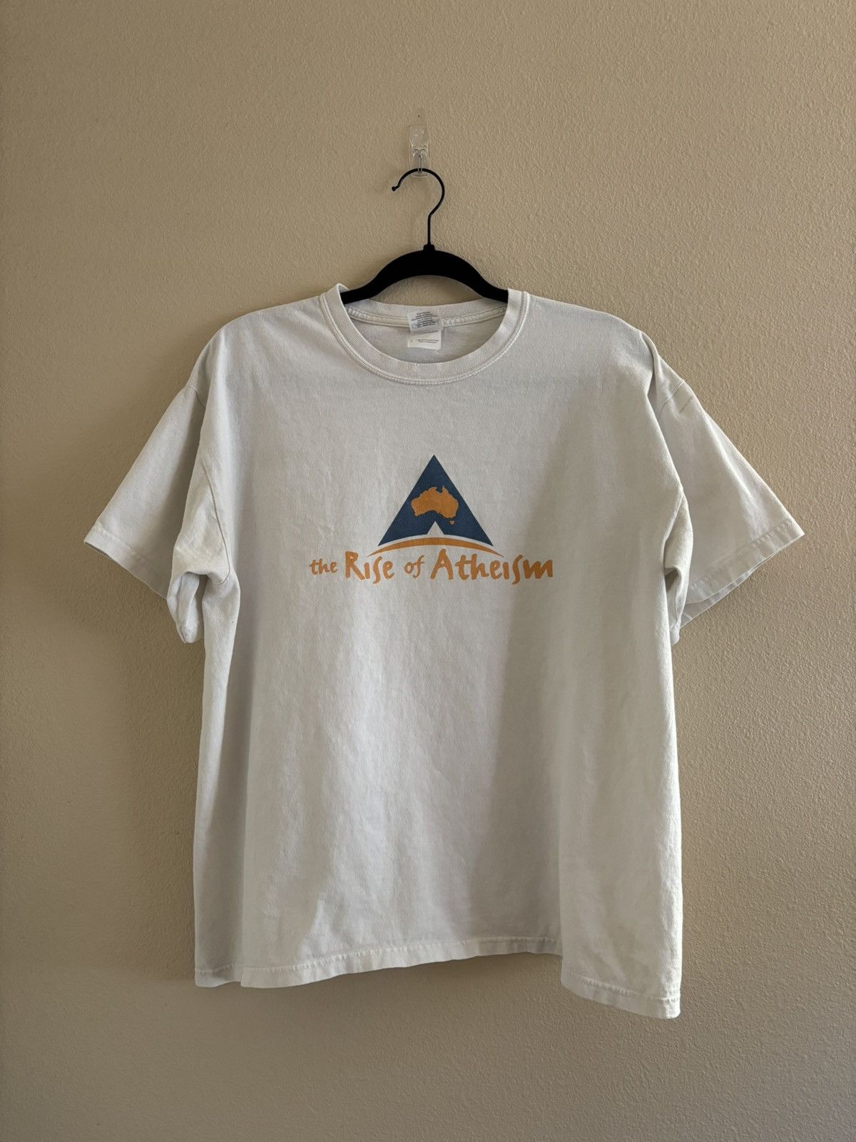 Vintage Rare 2010 Global Atheism Convention “Rise of Atheism” Tee Size US L / EU 52-54 / 3 - 1 Thumbnail