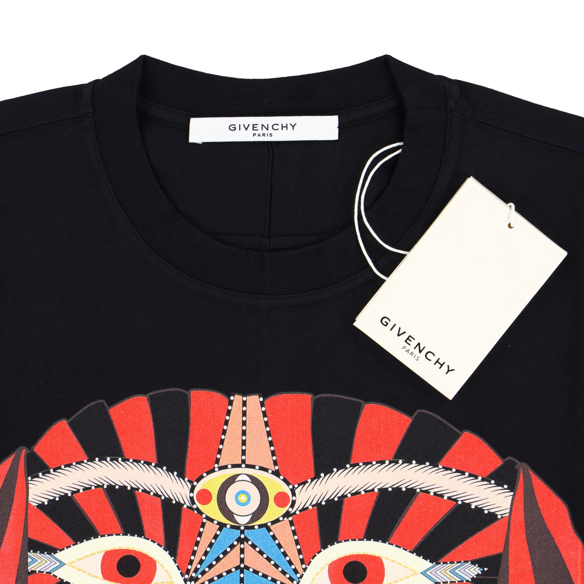 Givenchy Black Aztec Rottweiler Print T-Shirt Size M / US 6-8 / IT 42-44 - 6 Thumbnail