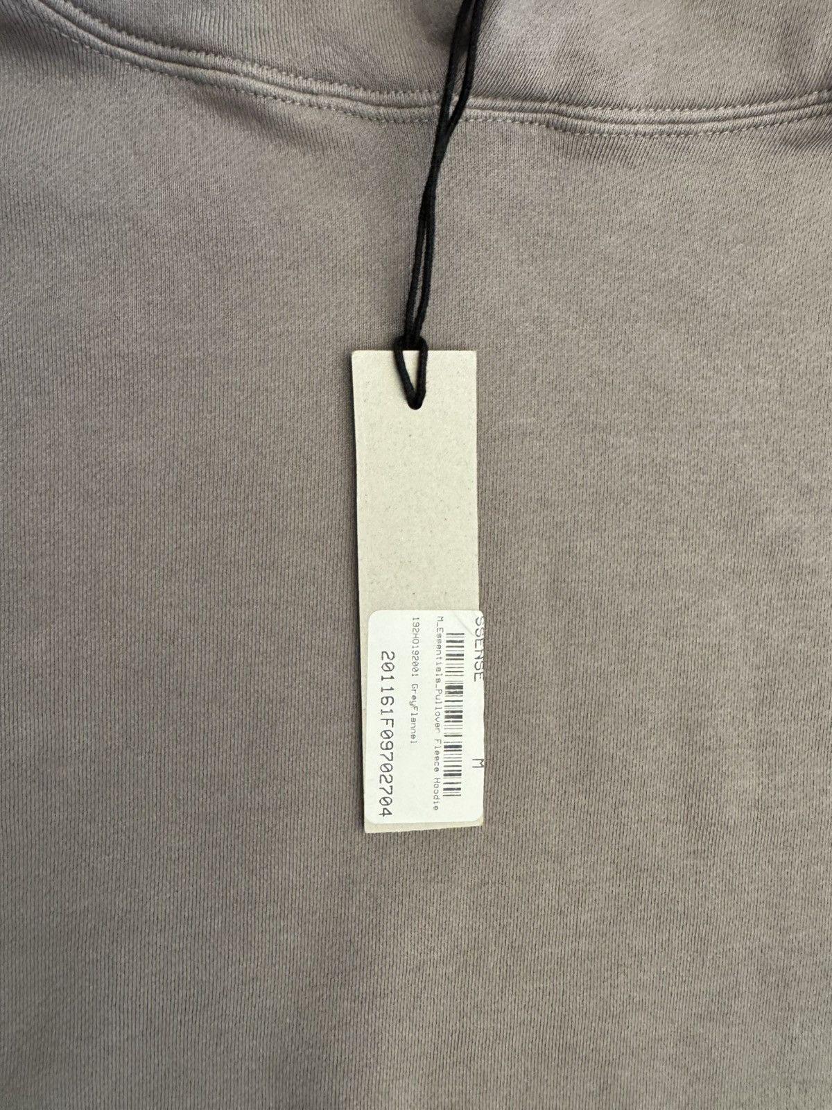 Essentials FOG Essentials Grey Fleece Pullover Hoodie Size US M / EU 48-50 / 2 - 4 Thumbnail