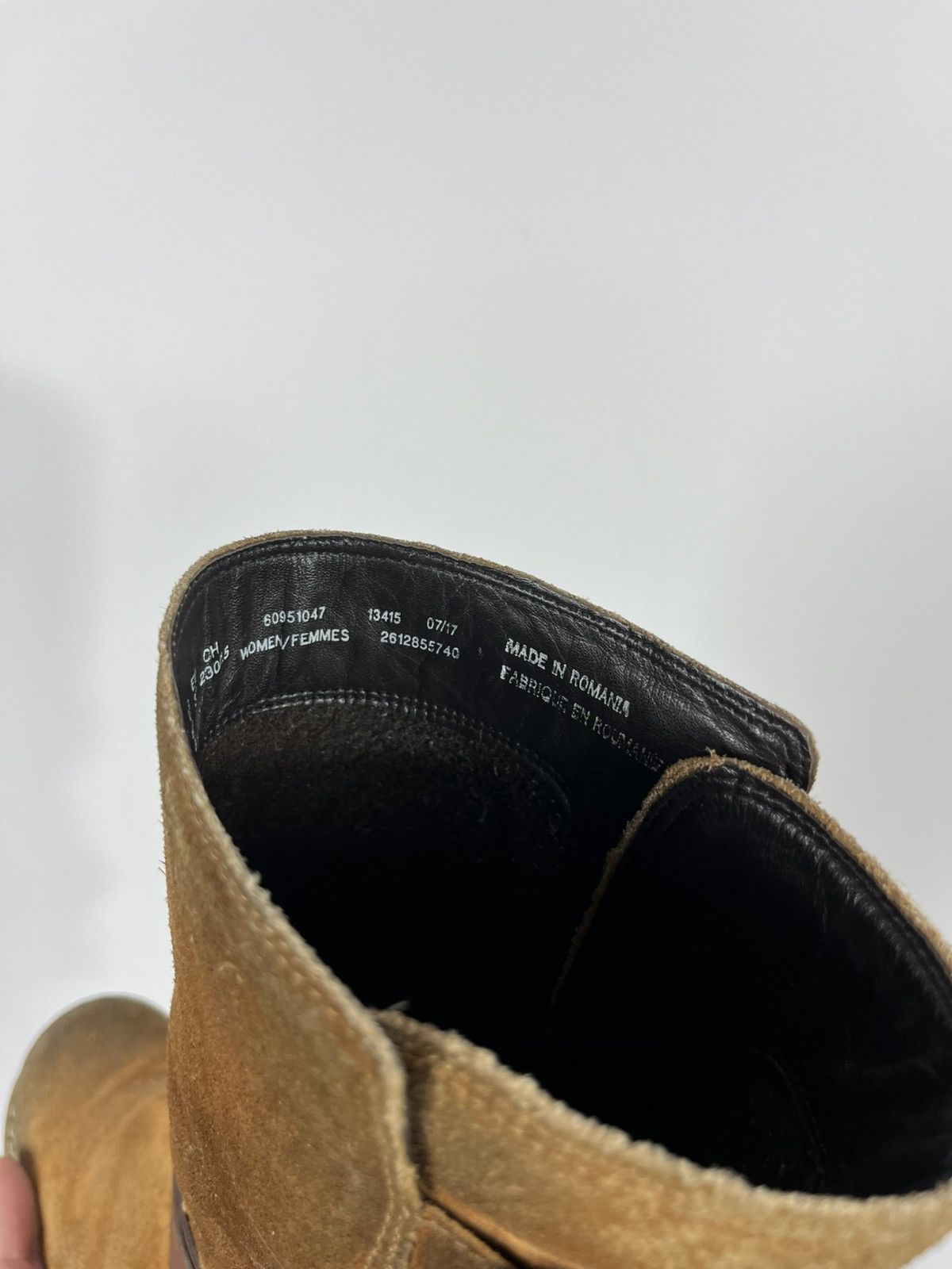 Clarks Distressed Clarks Suede Engineer Biker Boots 37 Buckle Strap Size US 7.5 / IT 37.5 - 12 Thumbnail