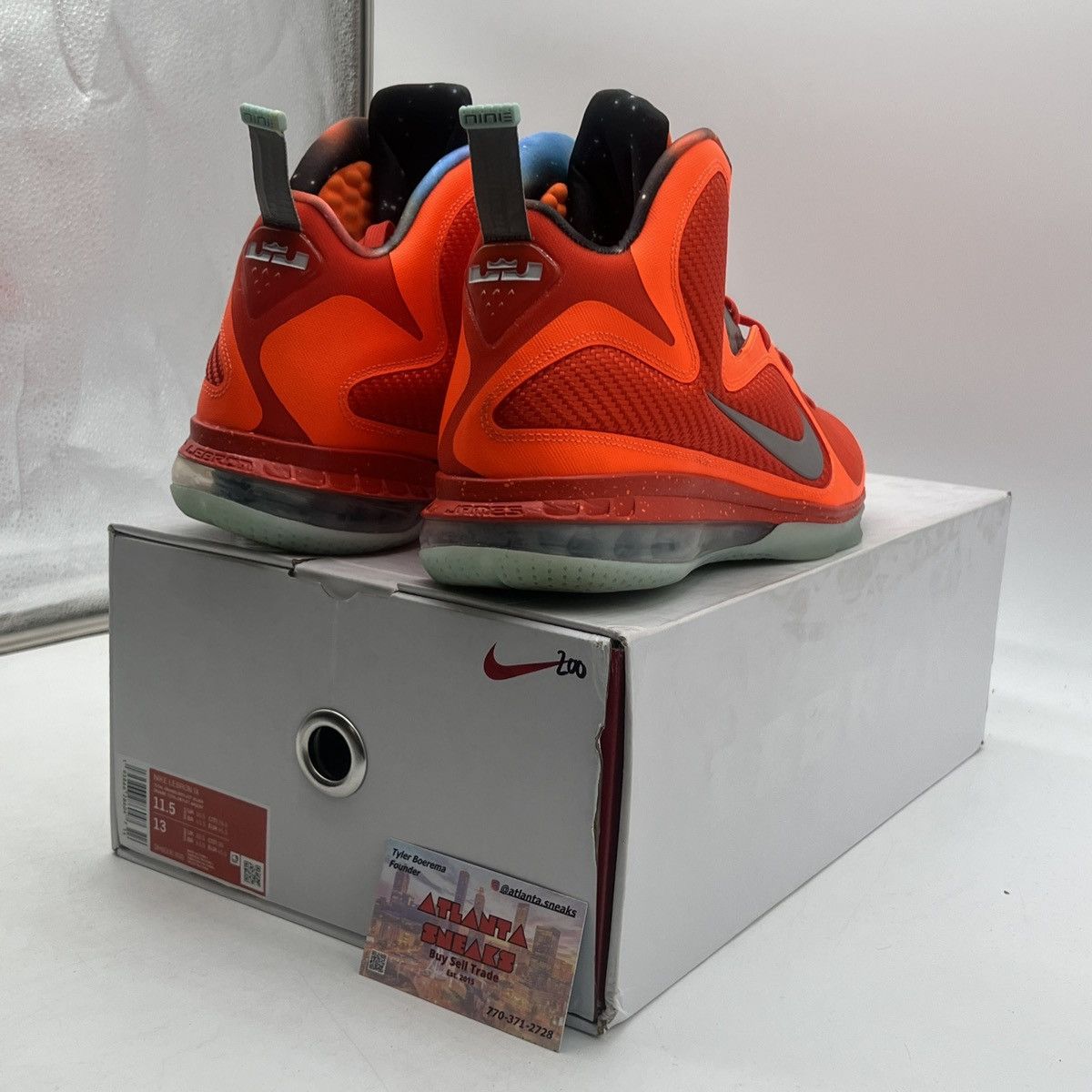 Nike Lebron 9 big bang Size US 11.5 / EU 44-45 - 5 Thumbnail