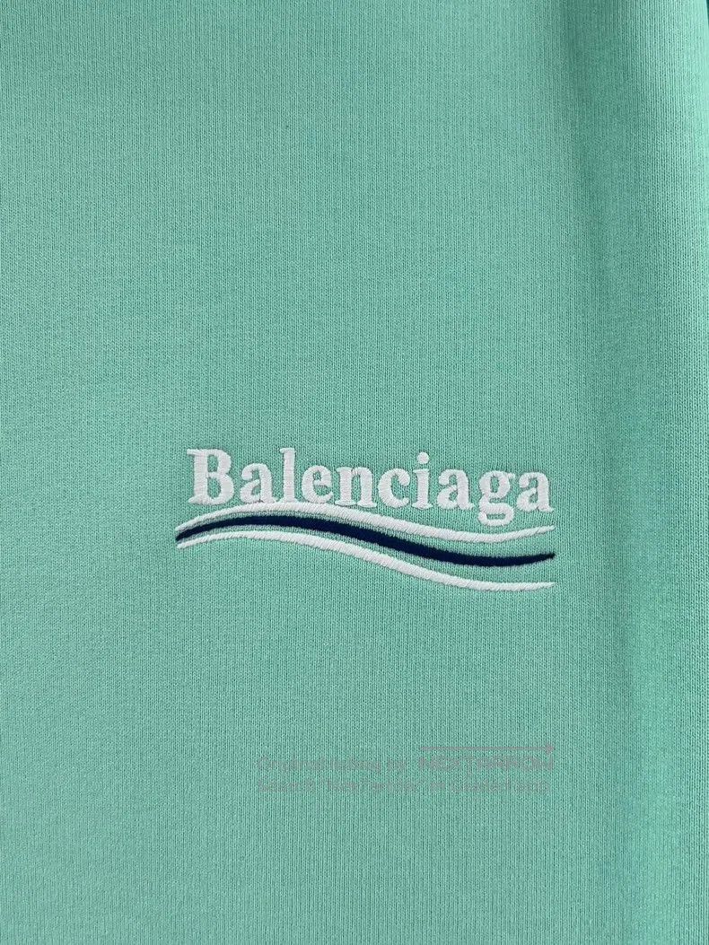 Balenciaga Balenciaga Men's Green Cotton Hoodie. Size US S / EU 44-46 / 1 - 3 Thumbnail