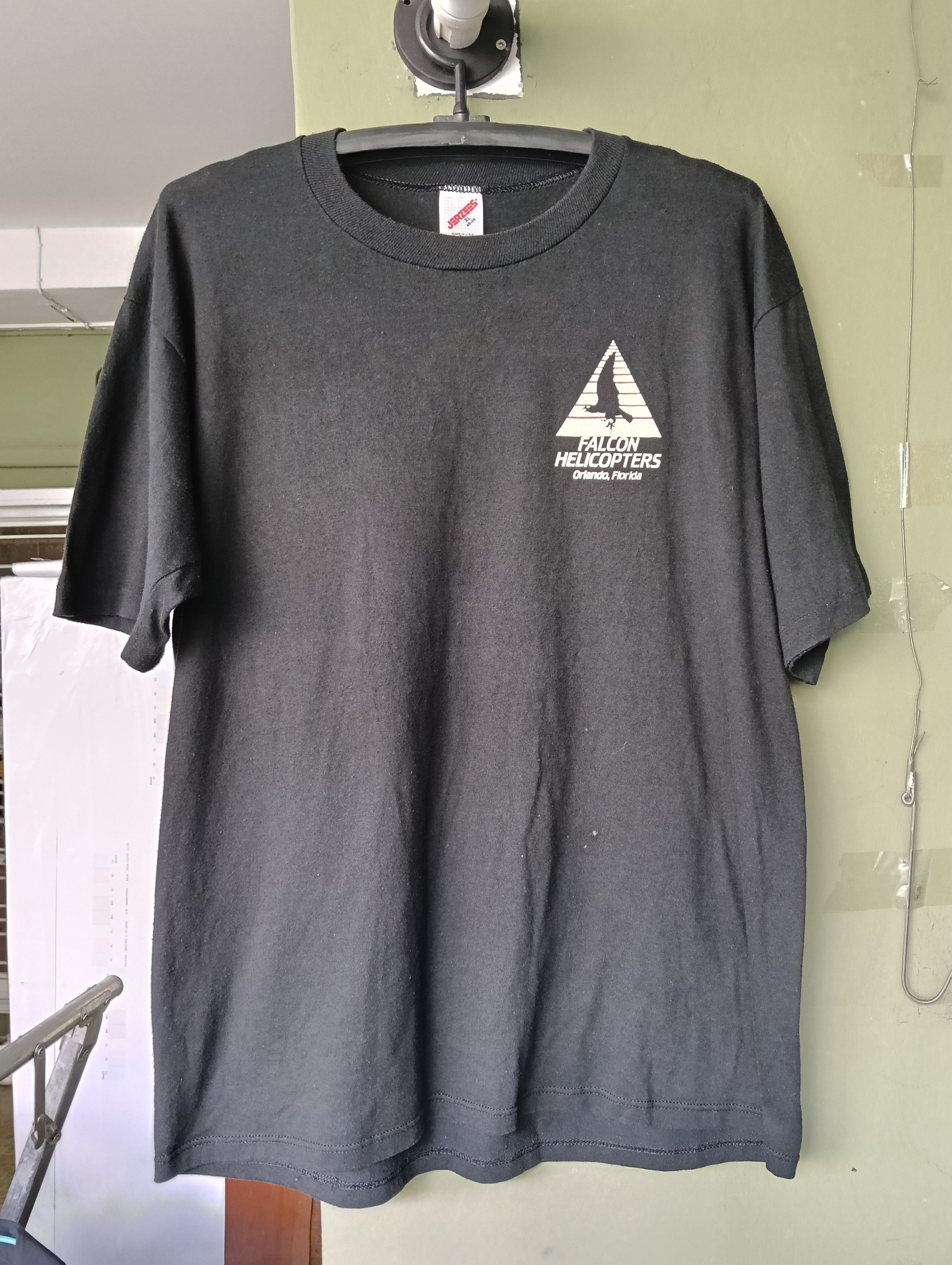 Vintage Falcon helicopters Orlando Florida vintage t shirt size XL. Size US XL / EU 56 / 4 - 5 Thumbnail