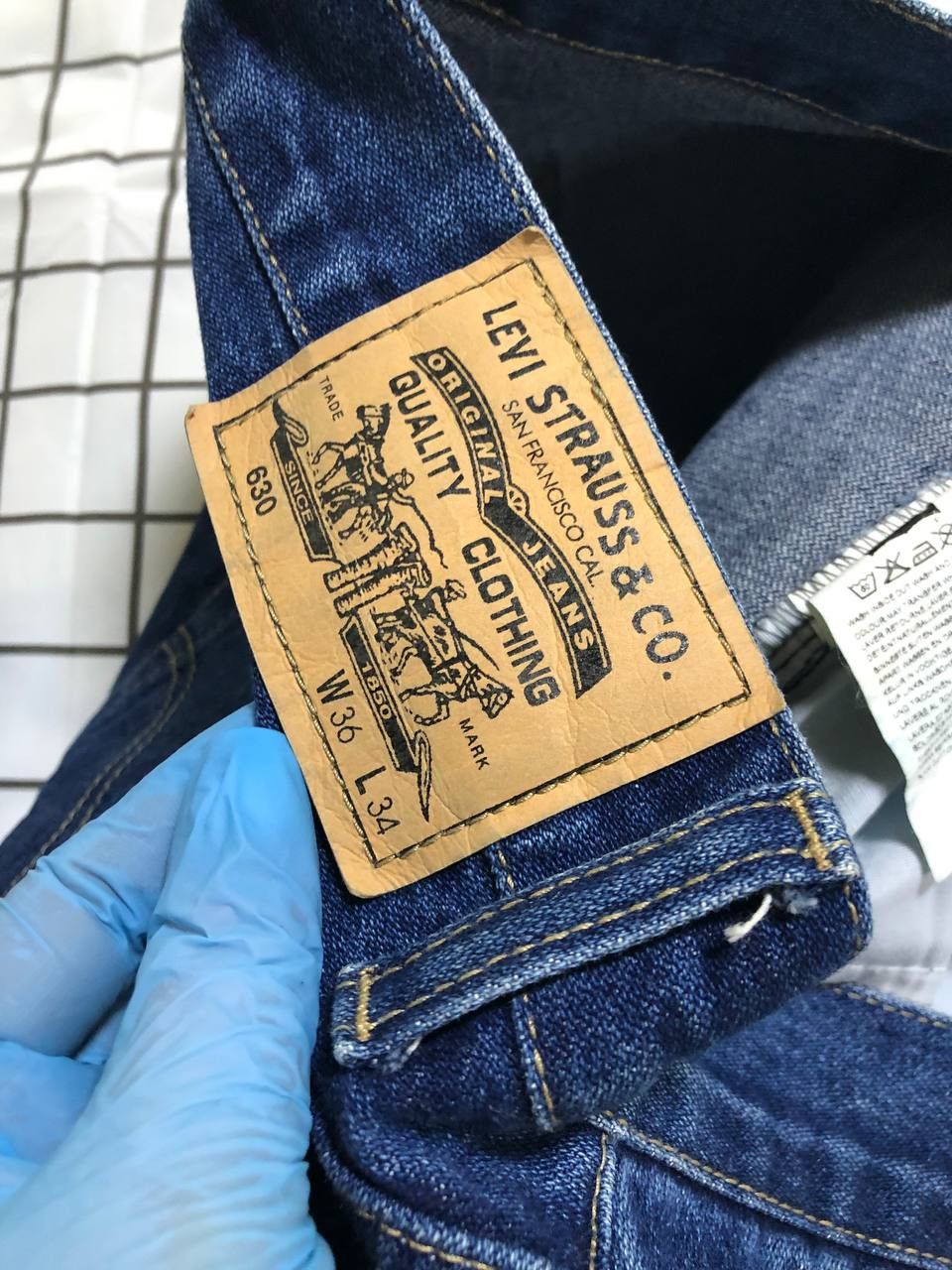 Levi's Vintage Levi's 630 Jeans Men's Original Button Fly Tab Size US 36 / EU 52 - 15 Thumbnail