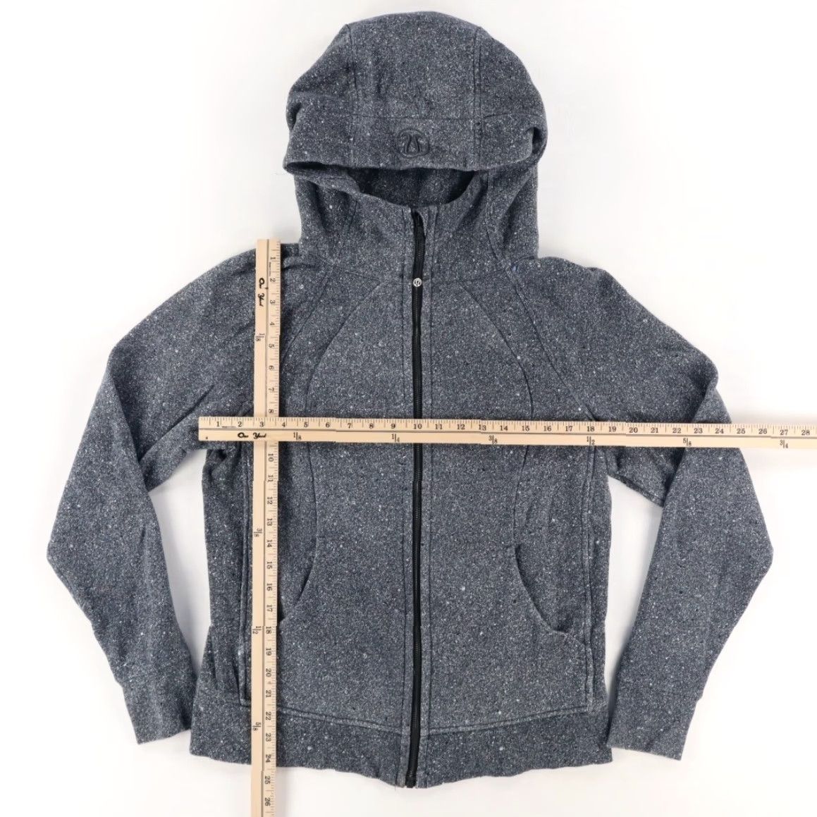 Lululemon VINTAGE Lululemon Scuba Hoodie IV Gray Women's 12 Jacket Shirt Crew Neck Long Sleeve Regular Fit Adult Womens Size XL / US 12-14 / IT 48-50 - 3 Thumbnail