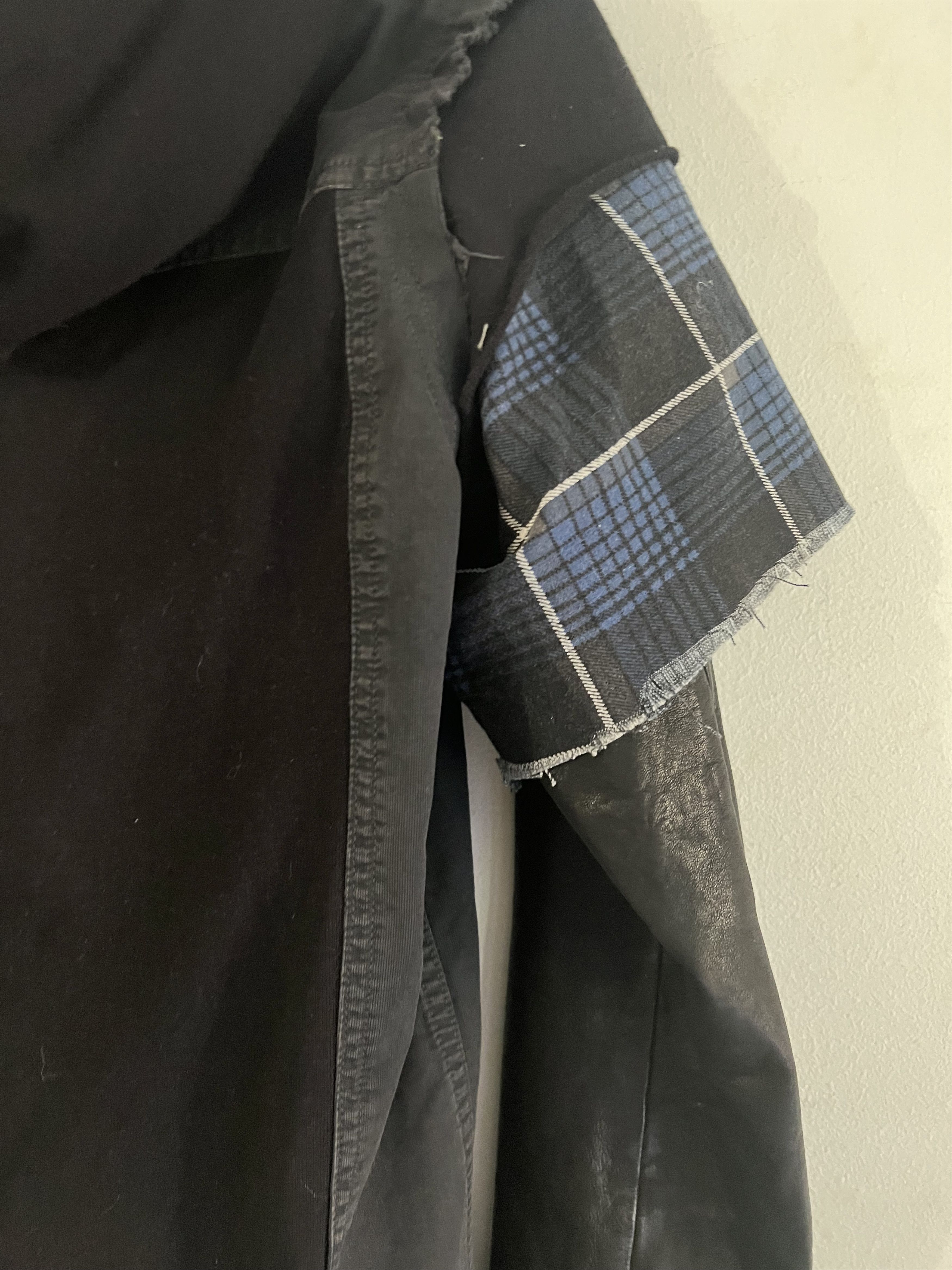 Undercover SS12 Hybrid Denim Leather Jacket Size US L / EU 52-54 / 3 - 7 Thumbnail