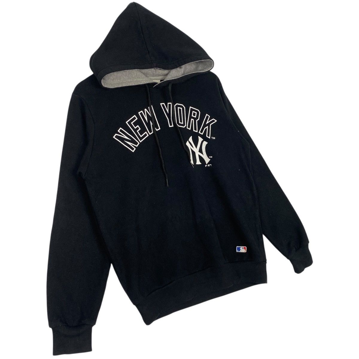 Other Vintage New York Yankees Hoodie Sweater Black Big Logo Size US L / EU 52-54 / 3 - 3 Thumbnail