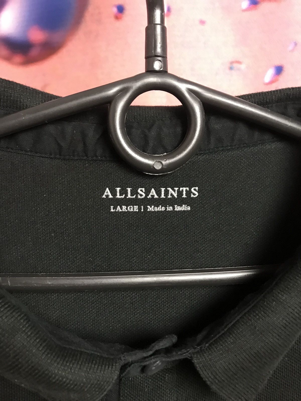 Allsaints Allsaints luxury streetwear longsleeve polo tee Size US M / EU 48-50 / 2 - 3 Thumbnail