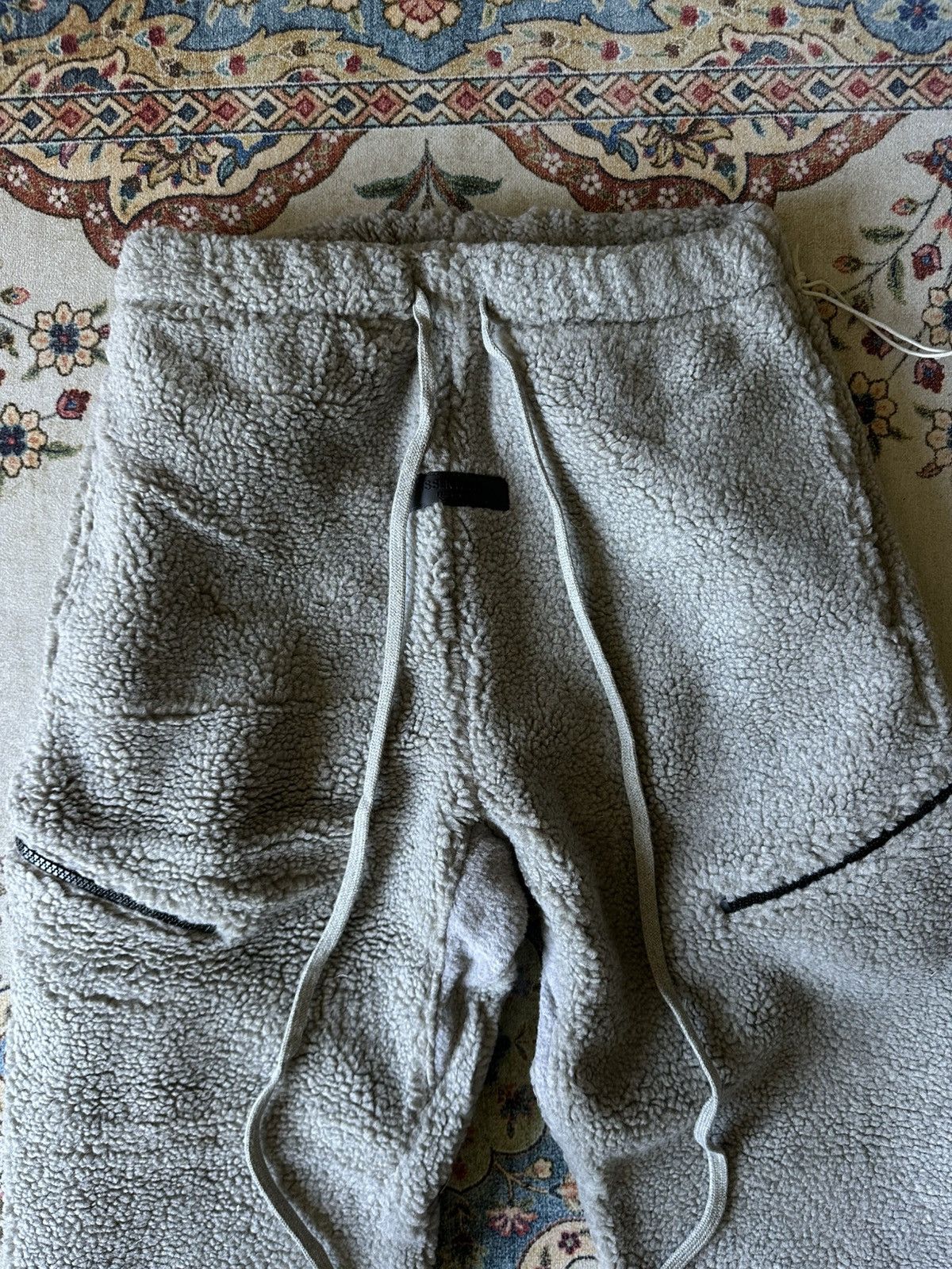 Essentials × FOG × Fear of God NEW Fear Of God Essentials Relaxed Polar Fleece Pant Size US 29 - 5 Thumbnail