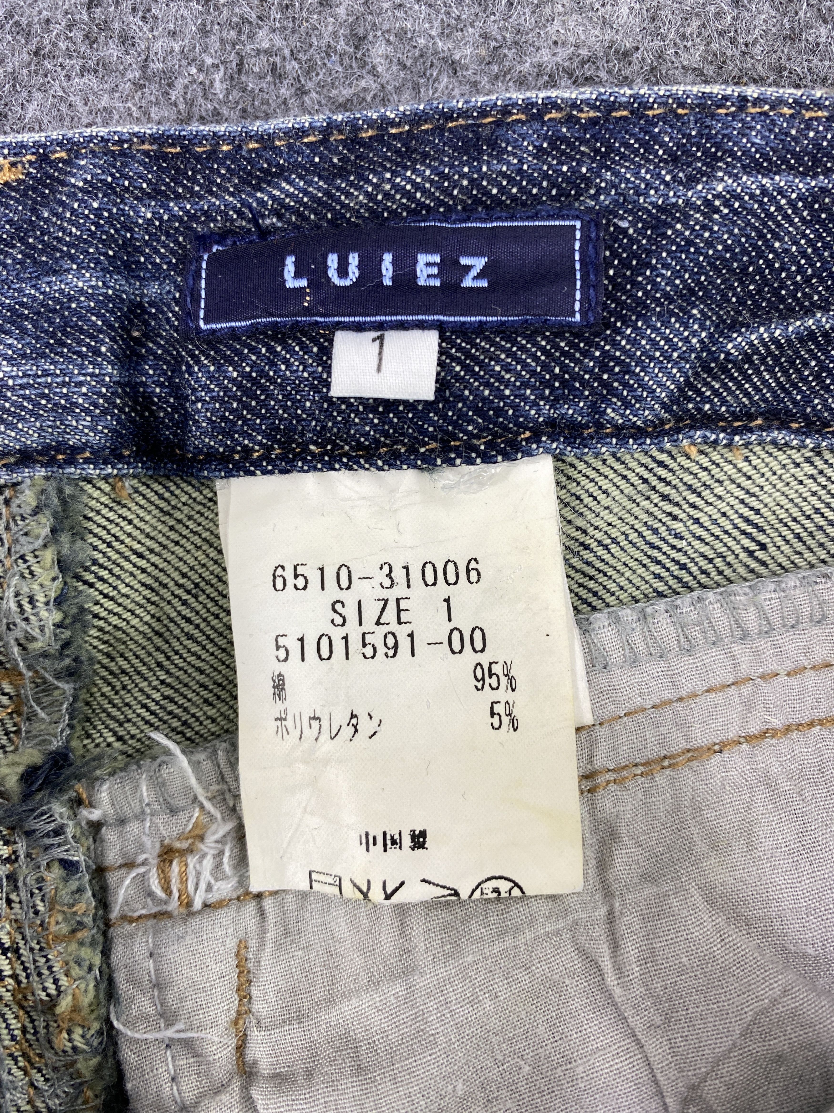 Japanese Brand Japanese Brand Luiez Wash Jeans - J1062 Size 28" / US 6 / IT 42 - 9 Thumbnail