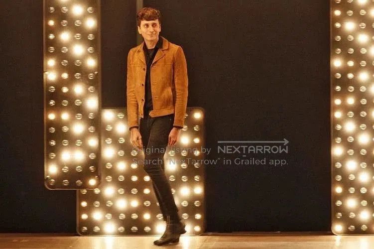 Saint Laurent Paris Saint Laurent Paris 14fw suede knight jacket. Size US S / EU 44-46 / 1 - 7 Thumbnail