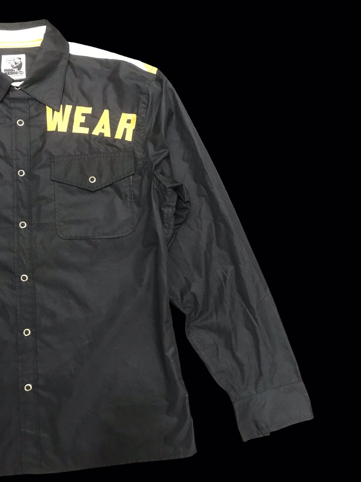 Japanese Brand 💥VERY RARE💥HECTIC STREETWEAR SPELL OUT POLYSTER SHIRT F369 Size US M / EU 48-50 / 2 - 6 Thumbnail