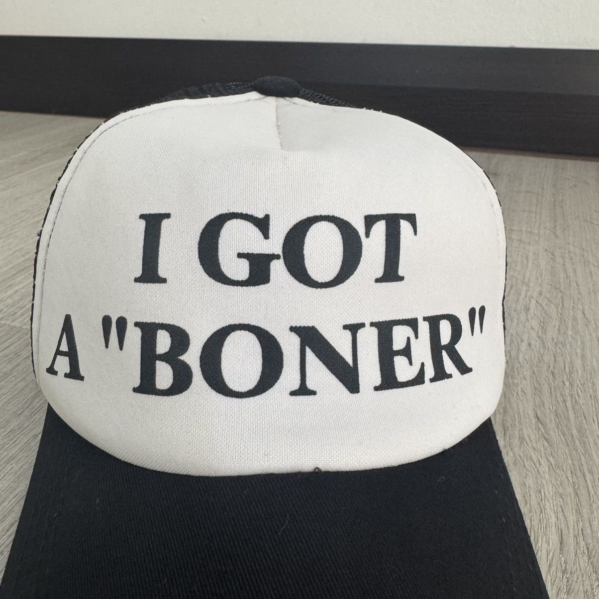 Vintage I Got A Boner Trucker Cap Size ONE SIZE - 2 Thumbnail