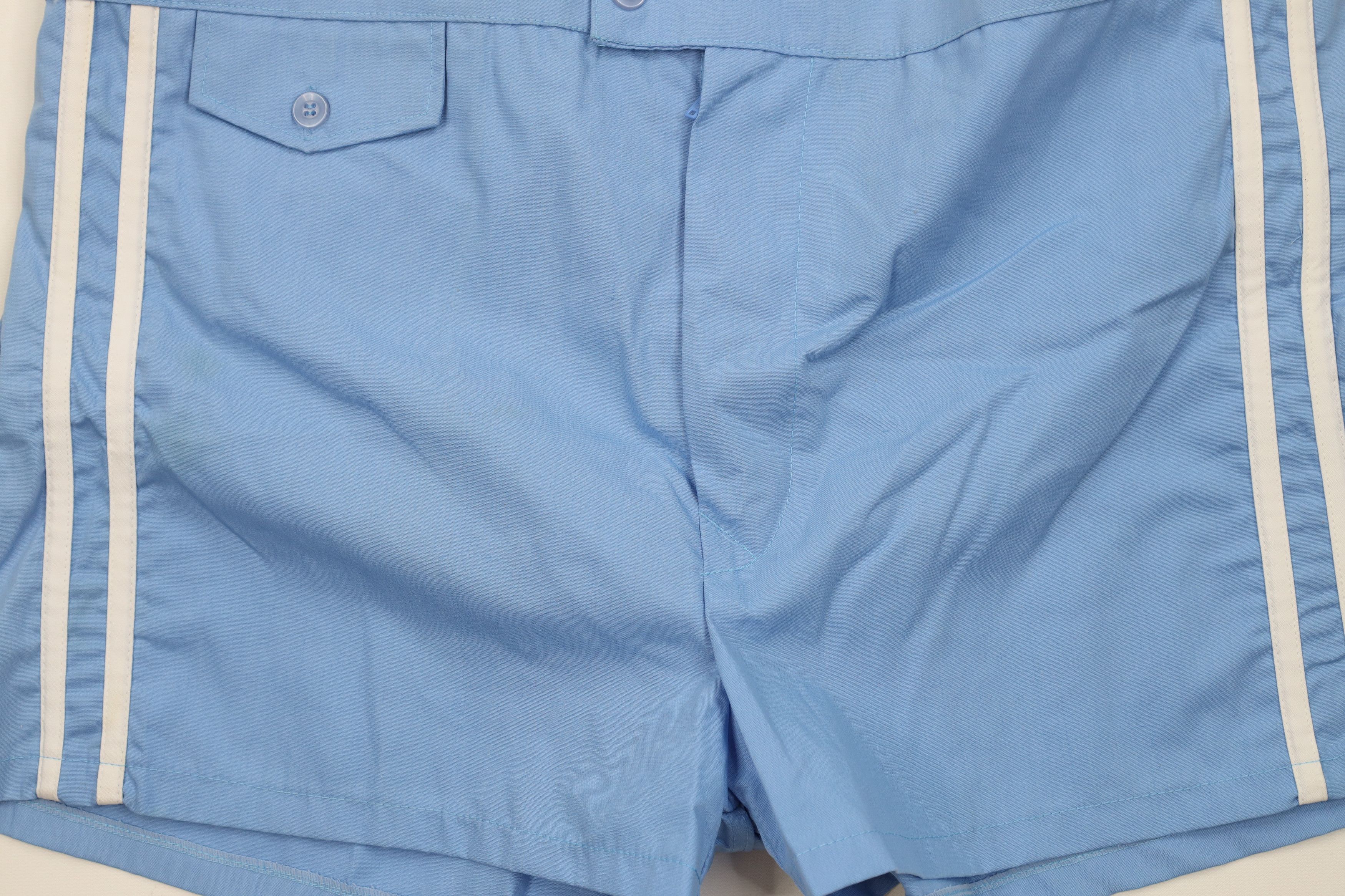 Vintage Deadstock Vintage70s Streetwear Running Tennis Shorts Blue Size US 40 / EU 56 - 3 Thumbnail