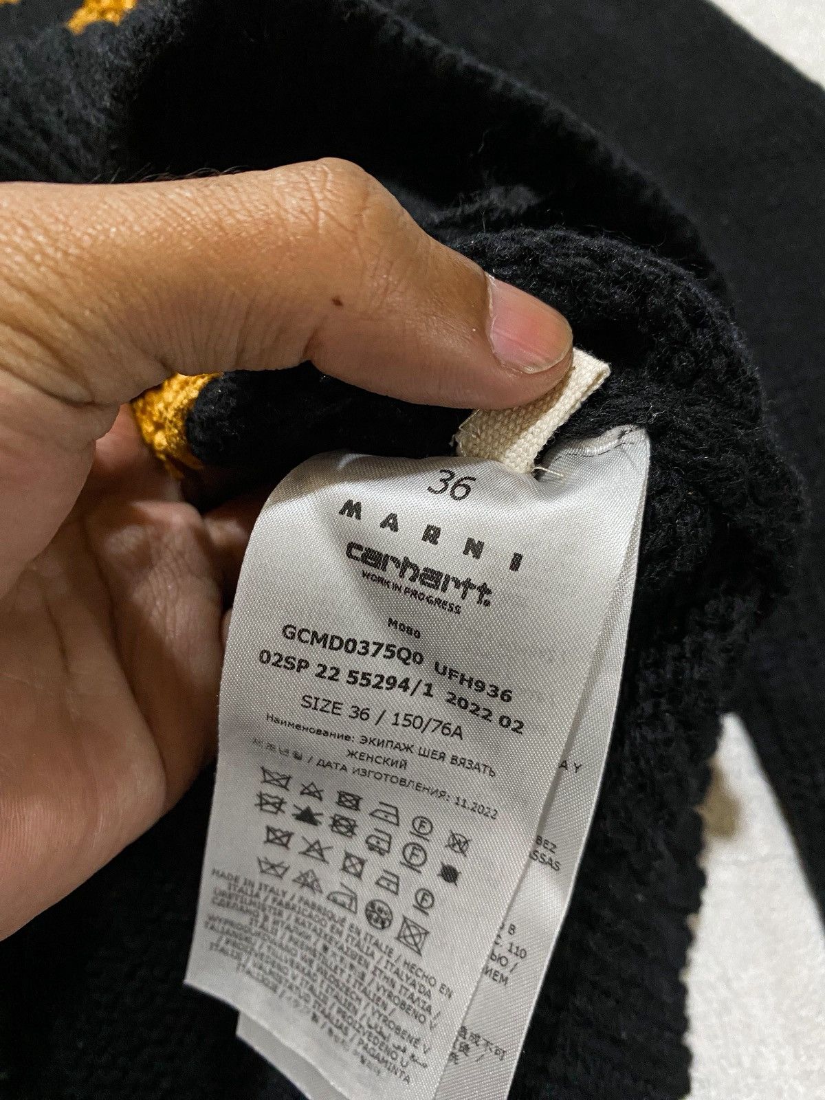 Carhartt Wip × Marni Marni x Carhartt WIP Roundneck Sweaters Size US S / EU 44-46 / 1 - 6 Thumbnail