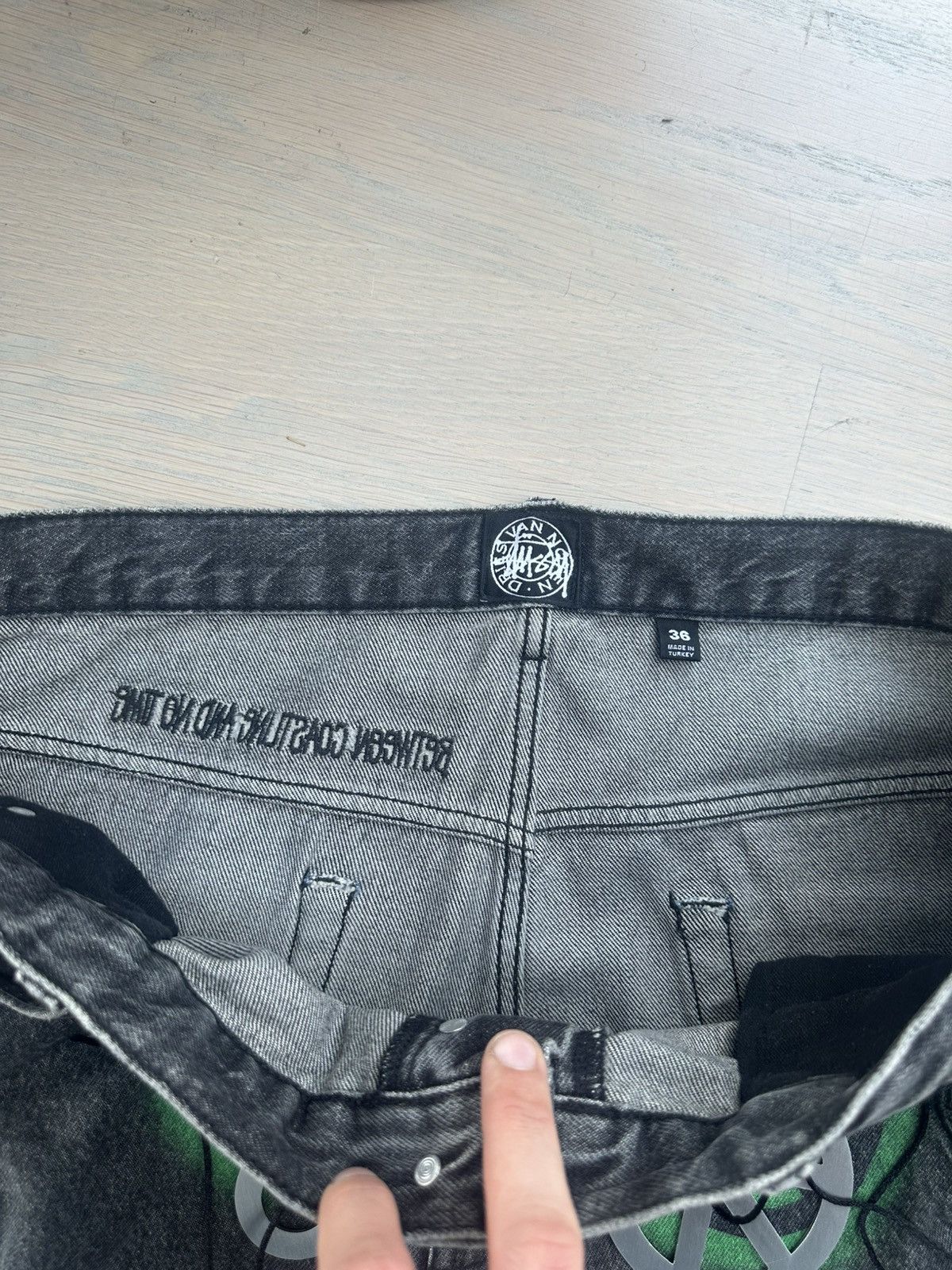 Stussy Stussy dries van noten jeans Size US 36 / EU 52 - 7 Thumbnail