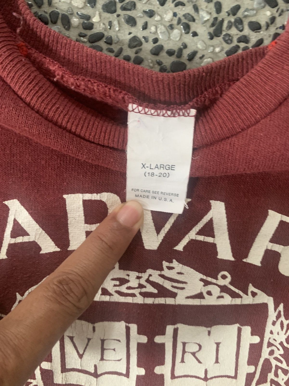 Vintage Vintage 80s Harvard University Sweatshirt Size US S / EU 44-46 / 1 - 6 Thumbnail