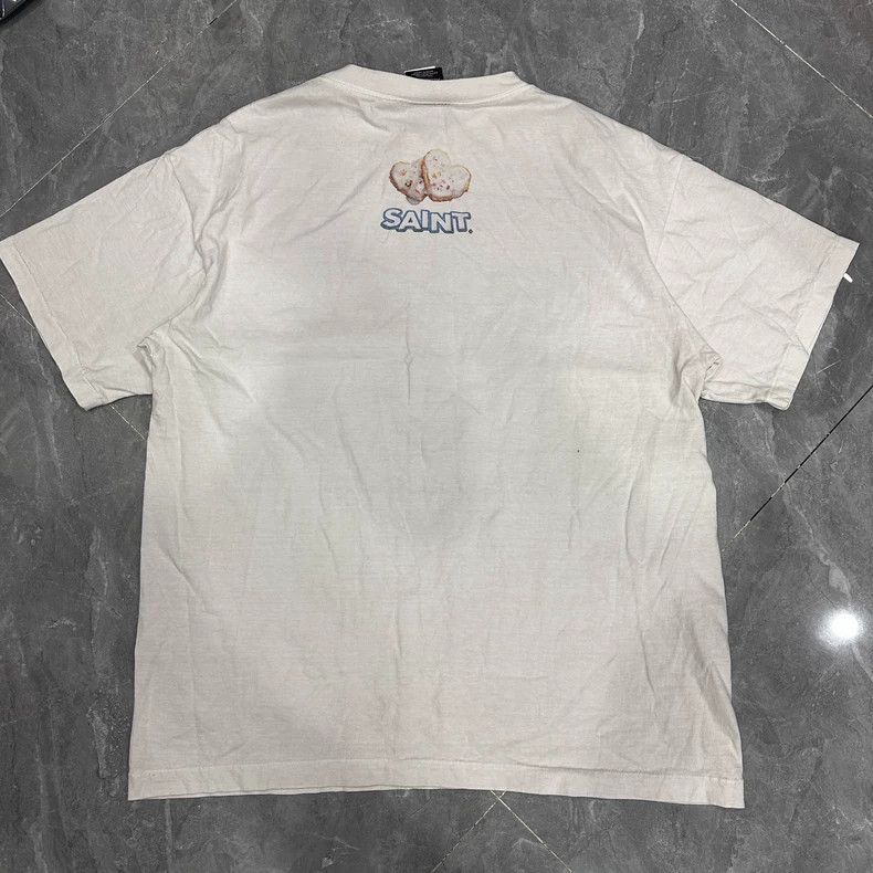 Saint Michael White Cookies Washed White Short Sleeves 250