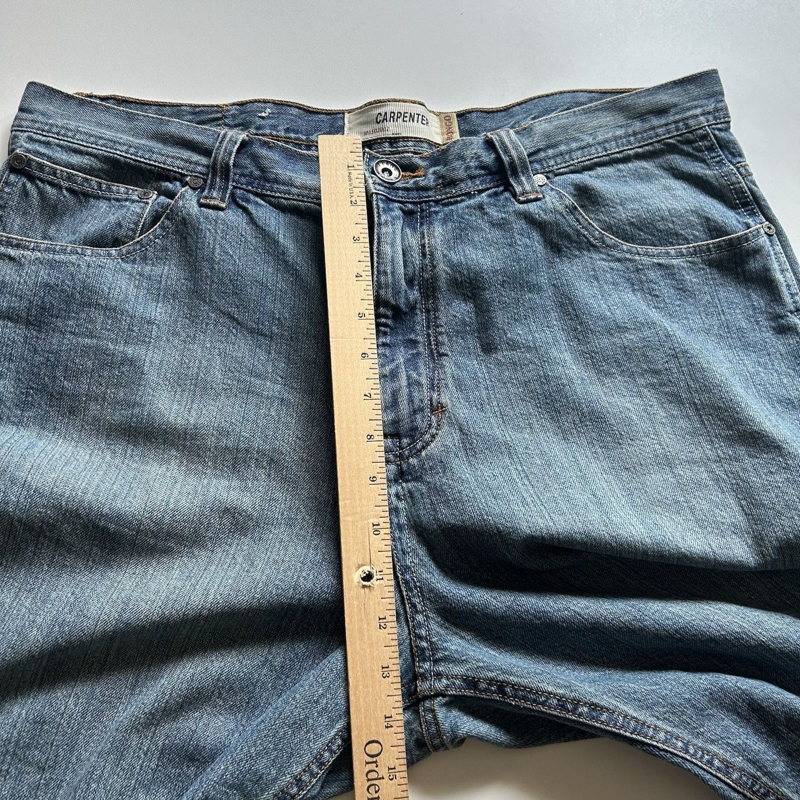 Vintage Vintage Y2K Baggy Carpenter Jorts Denim Shorts Size 36 Relax Size US 36 / EU 52 - 6 Thumbnail