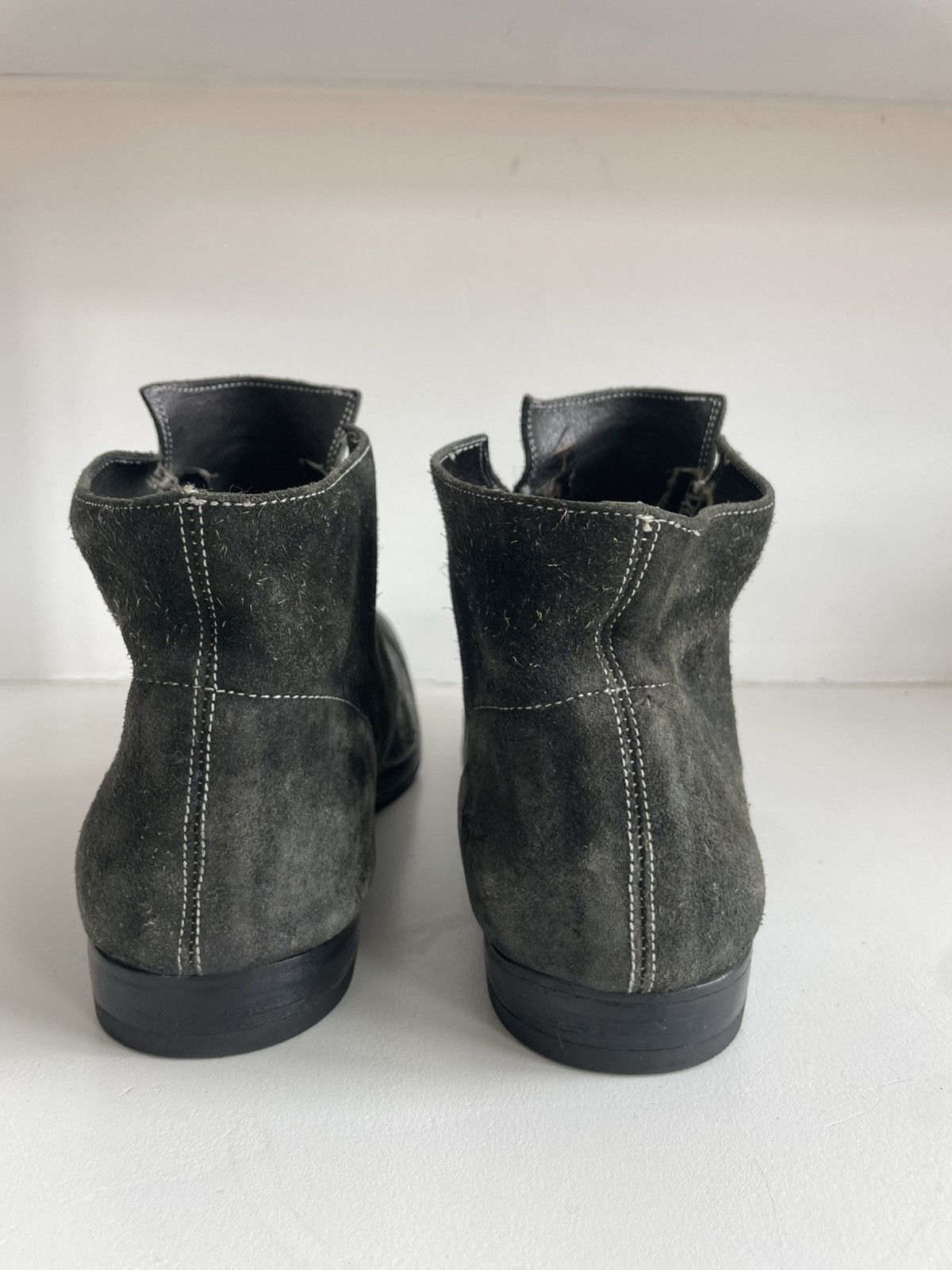 A1923 Handmade A1923 ankle boots in one-piece horse leather Size US 10 / EU 43 - 13 Thumbnail