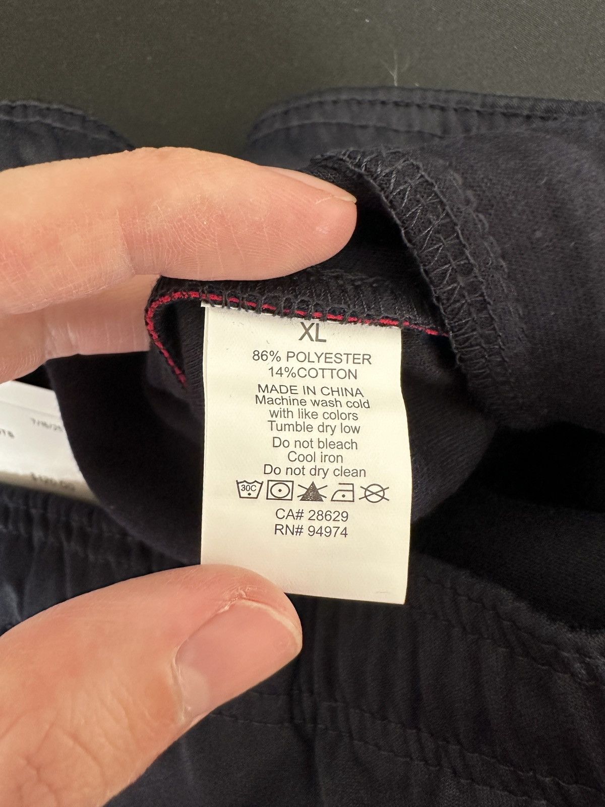 Stussy Piping Track Pants Navy Red Size US 36 / EU 52 - 6 Thumbnail