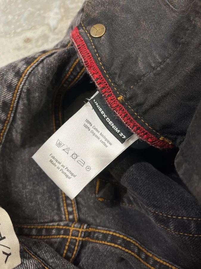 Y/Project SS2024 Y/Project Maxi Cavalier Denim Grey Astro Pants Size US 30 / EU 46 - 14 Thumbnail