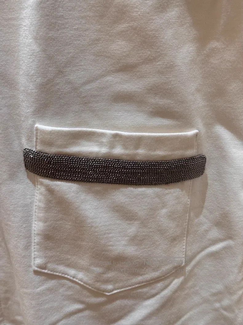 Brunello Cucinelli Brunello Cucinelli Women's Jacket and Pants Set, Beaded, 1 Size XL / US 12-14 / IT 48-50 - 3 Thumbnail