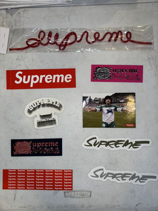 Supreme best sale ss20 stickers