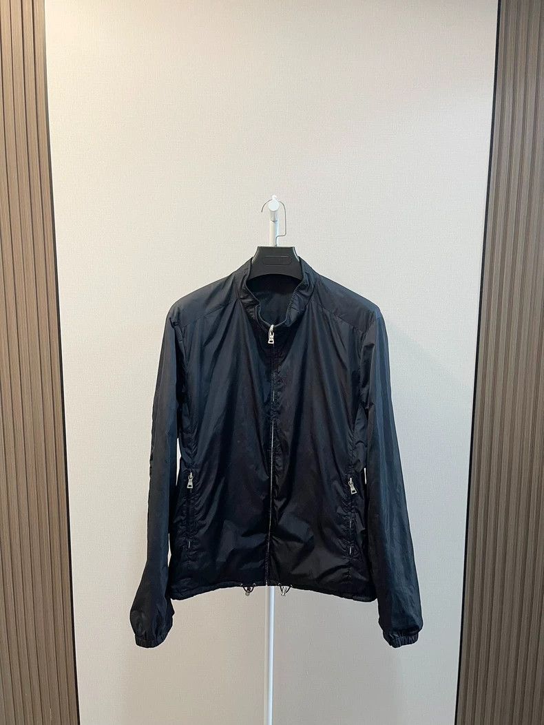 Prada Prada Black and blue, double-sided wear, zipper jacket 2502 Size US L / EU 52-54 / 3 - 3 Thumbnail