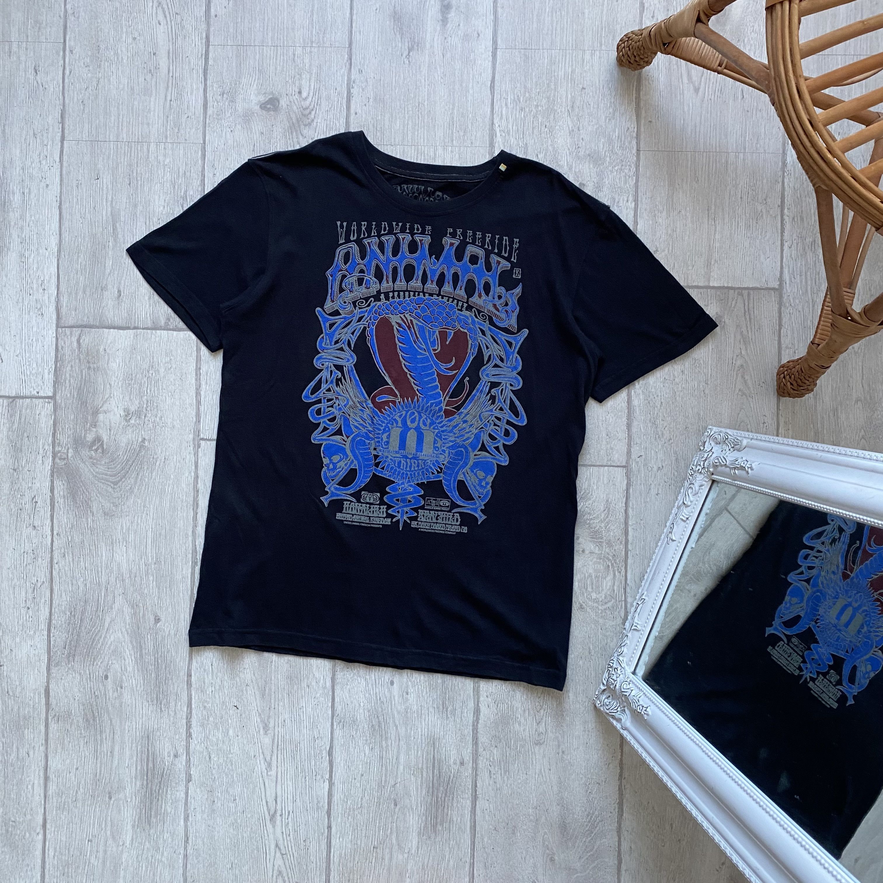 Affliction 🛹RARE Animal Prined Tee Y2K Affliction style Size US M / EU 48-50 / 2 - 1 Thumbnail