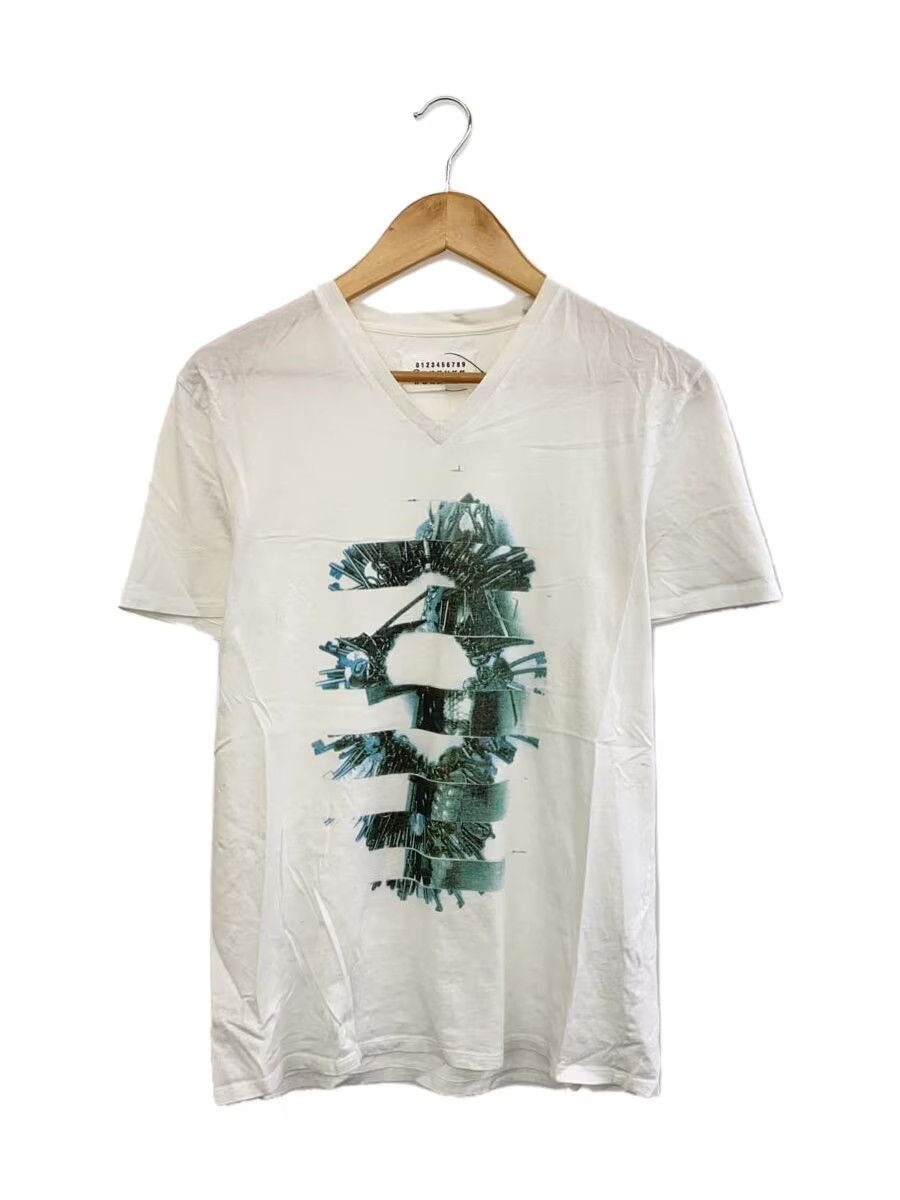 Maison Margiela Graphic V Neck Tee Size US S / EU 44-46 / 1 - 1 Thumbnail