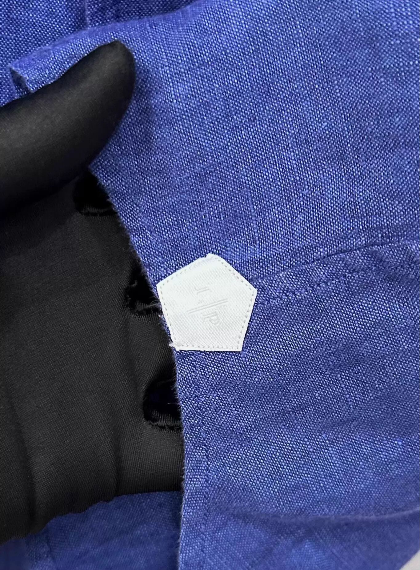 Loro Piana Loro Piana Men's Blue Linen Longsleeve Shirt M New Size US M / EU 48-50 / 2 - 5 Thumbnail