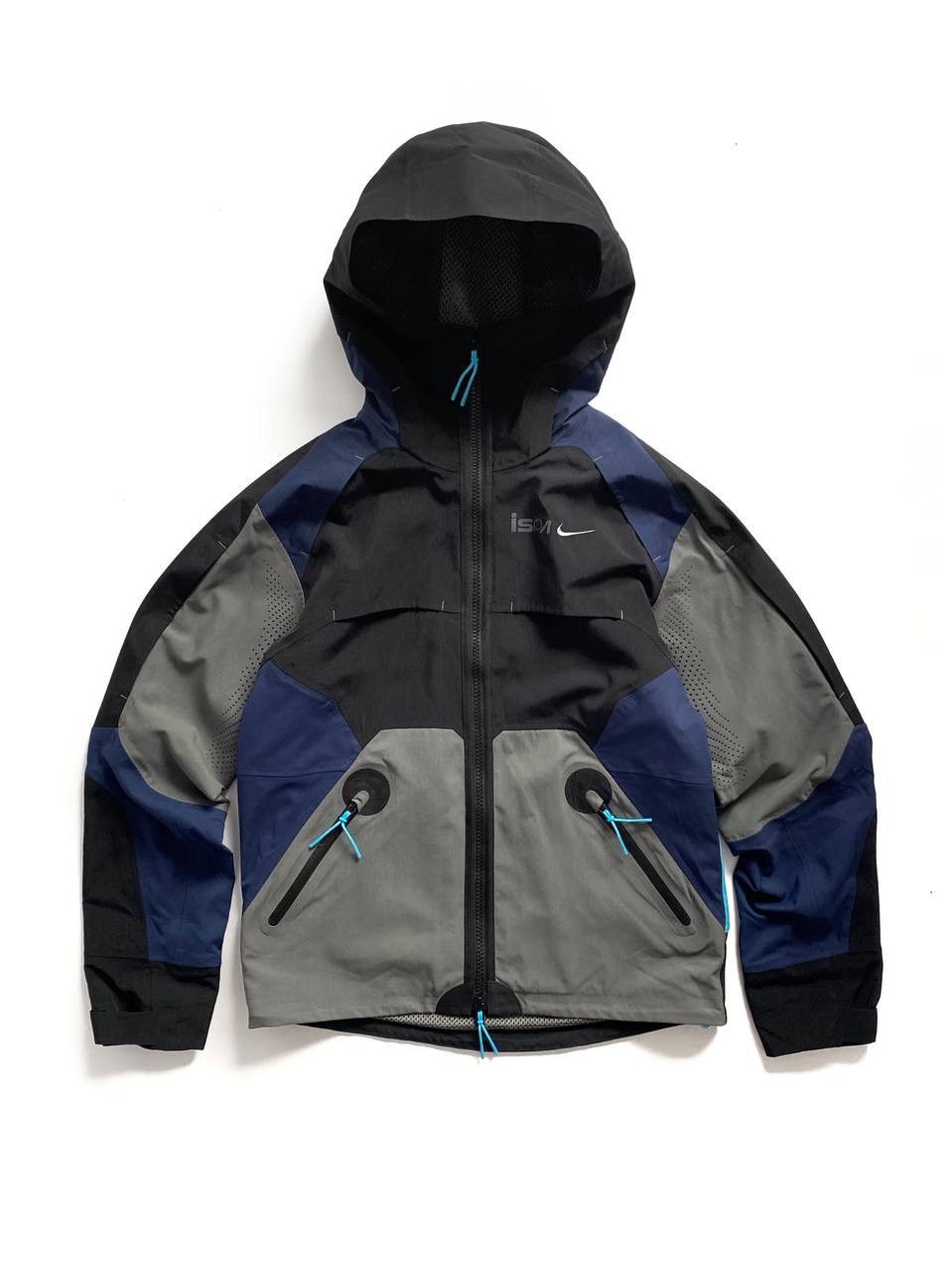 Nike Nike x ISPA Jacket in Black/Navy/Iron Grey Size US XS / EU 42 / 0 - 1 Thumbnail