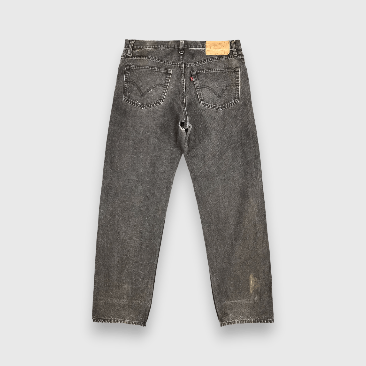 Levi's 90s Vintage Levis 501 Earth Tone Jeans-J1615 Size US 35 - 2 Thumbnail