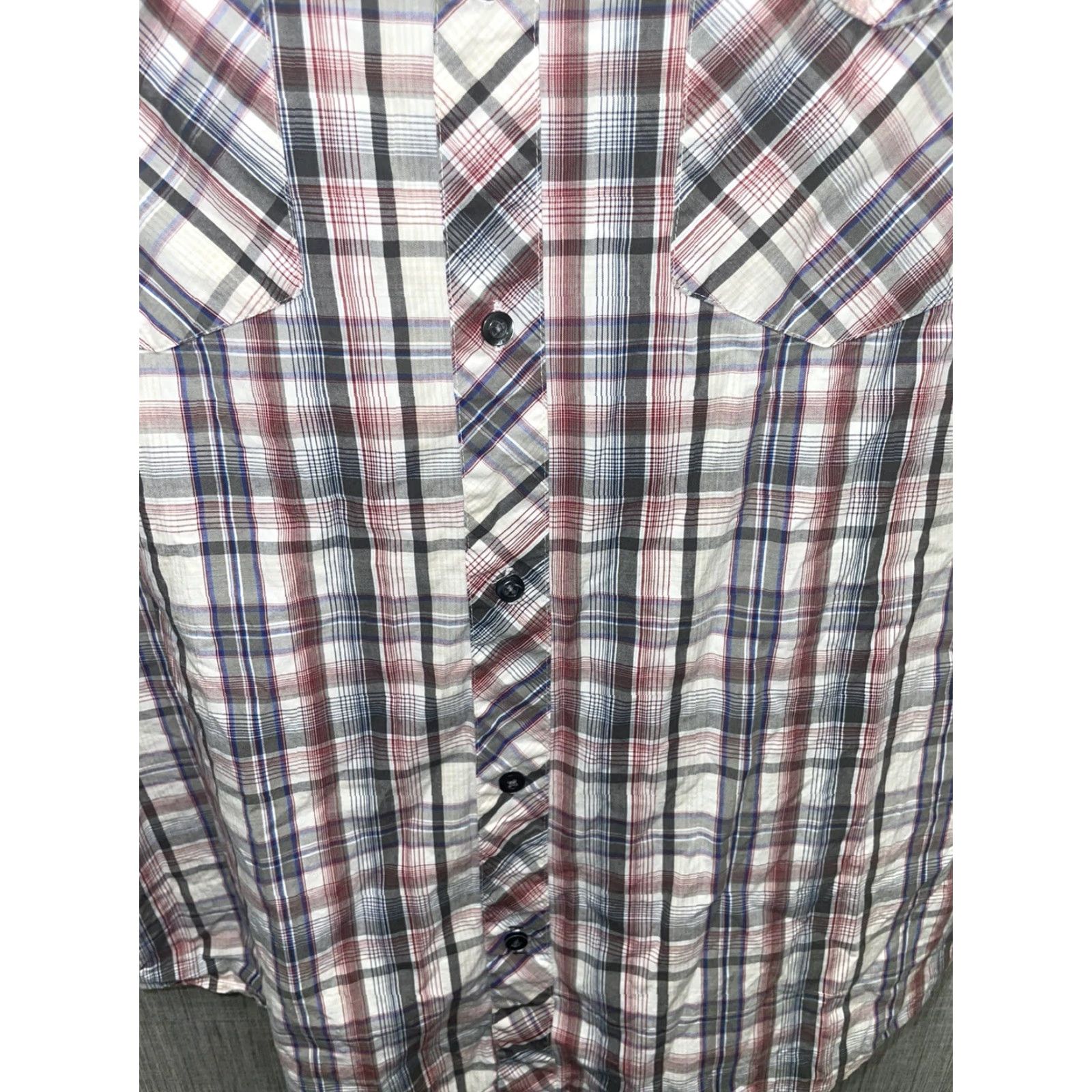 Marmot Marmot Shirt Mens 2XL Short Sleeve Plaid Button-Down Multicolor Colorful Marmont - 2XL Size US XXL / EU 58 / 5 - 3 Thumbnail
