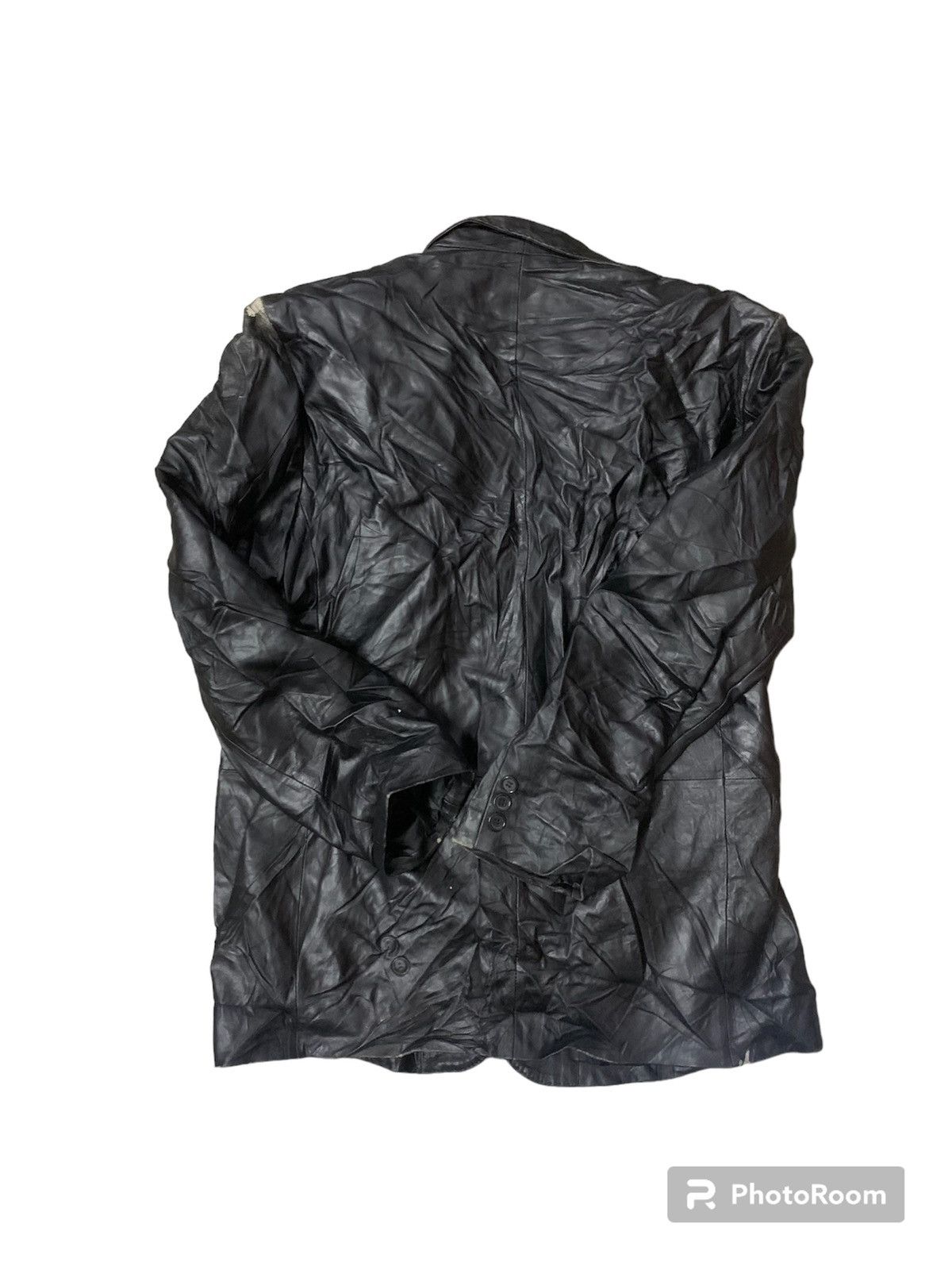 Balmain × Pierre Balmain Balmain Paris Leather Jacket Size US L / EU 52-54 / 3 - 2 Thumbnail